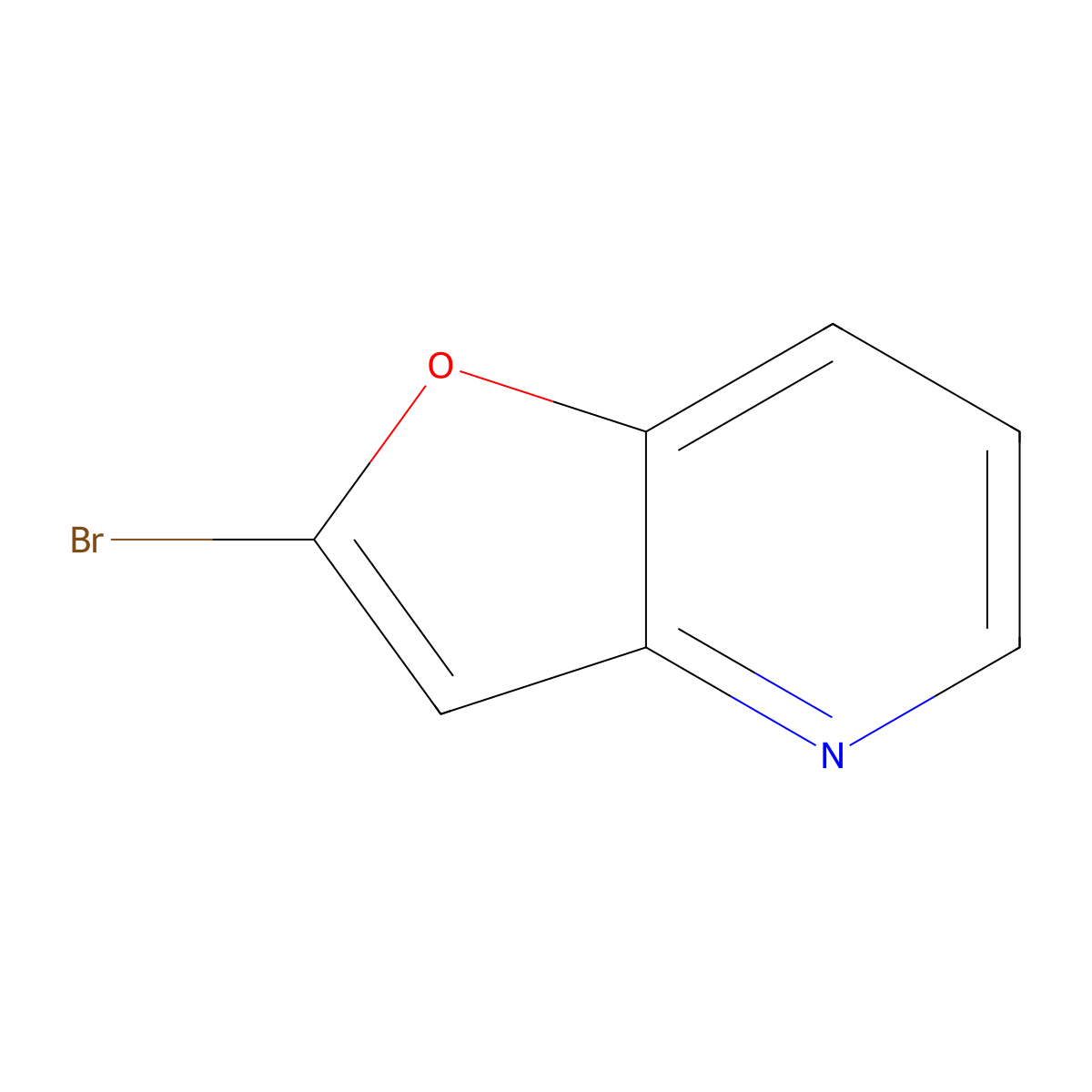 2-Bromofuro[3,2-b]pyridine molecular structure, CAS 344353-97-5