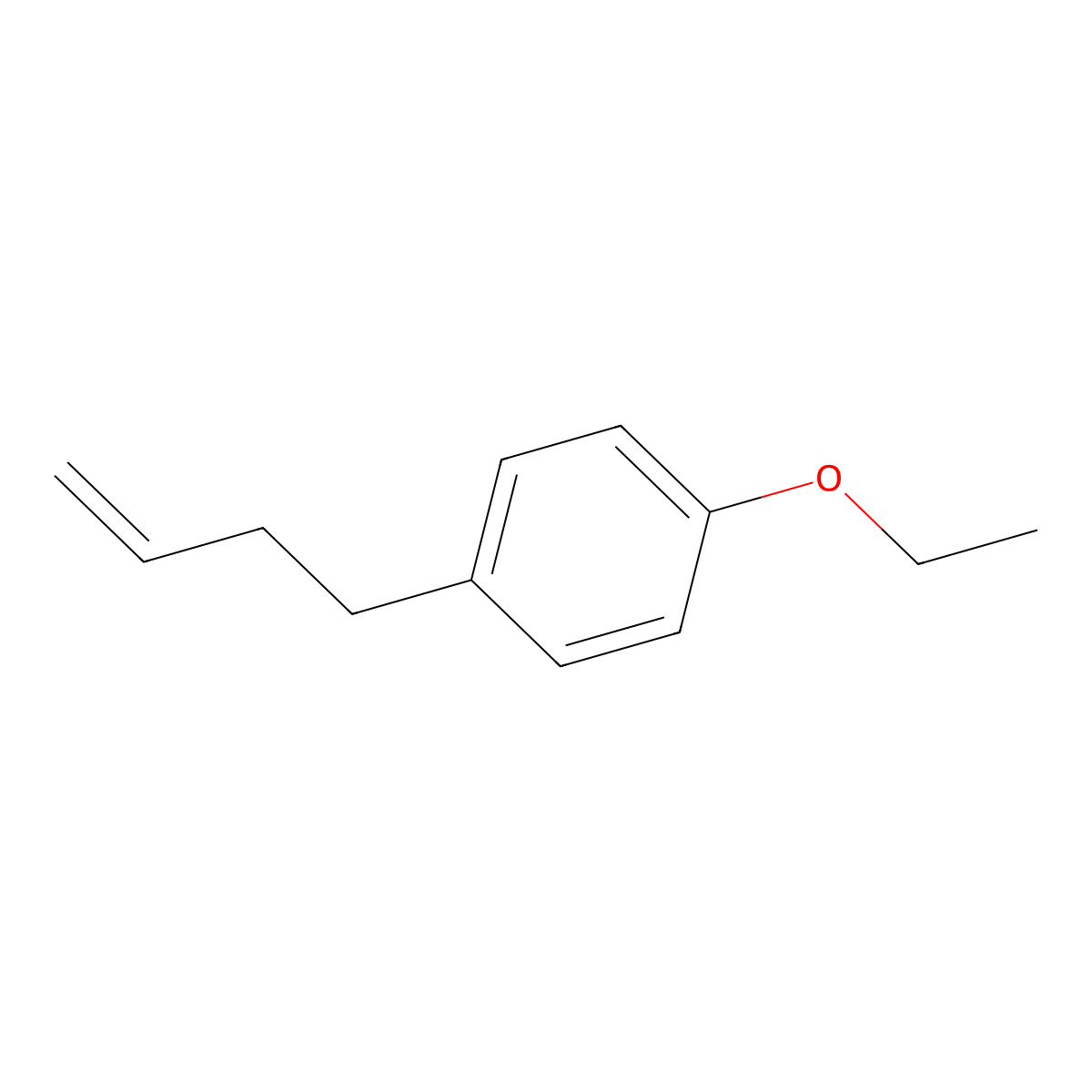 4-(4-Ethoxyphenyl)-1-butene molecular structure, CAS 344408-46-4