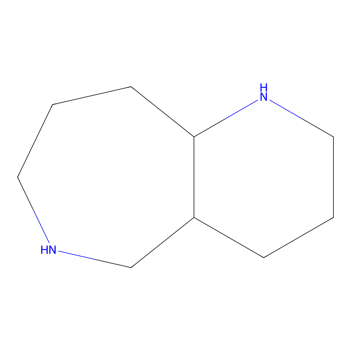 Decahydro-1h-pyrido[3,2-c]azepine molecular structure, CAS 344460-81-7