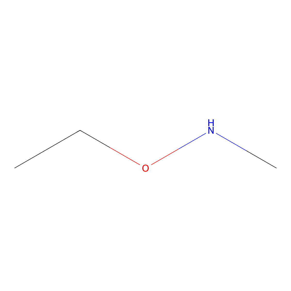 N-Ethoxymethanamine molecular structure, CAS 34451-30-4