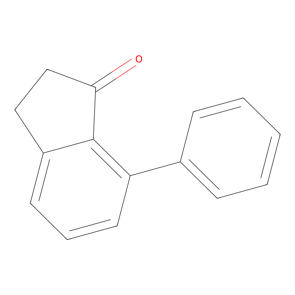 7-Phenyl-2,3-dihydro-1H-inden-1-one molecular structure, CAS 344562-11-4