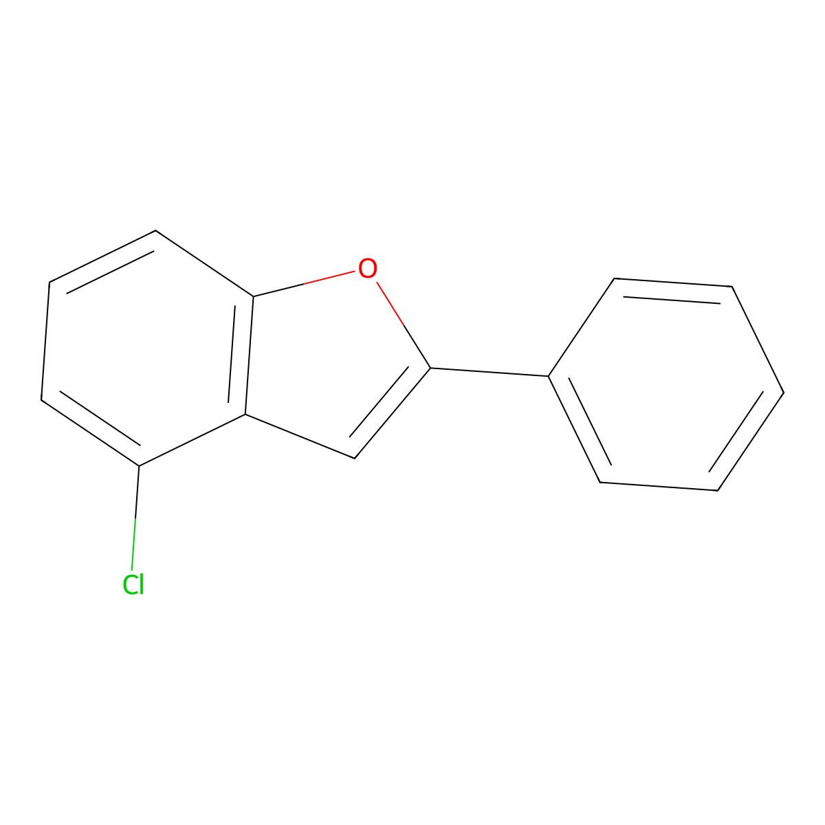 4-Chloro-2-phenylbenzofuran molecular structure, CAS 344562-15-8