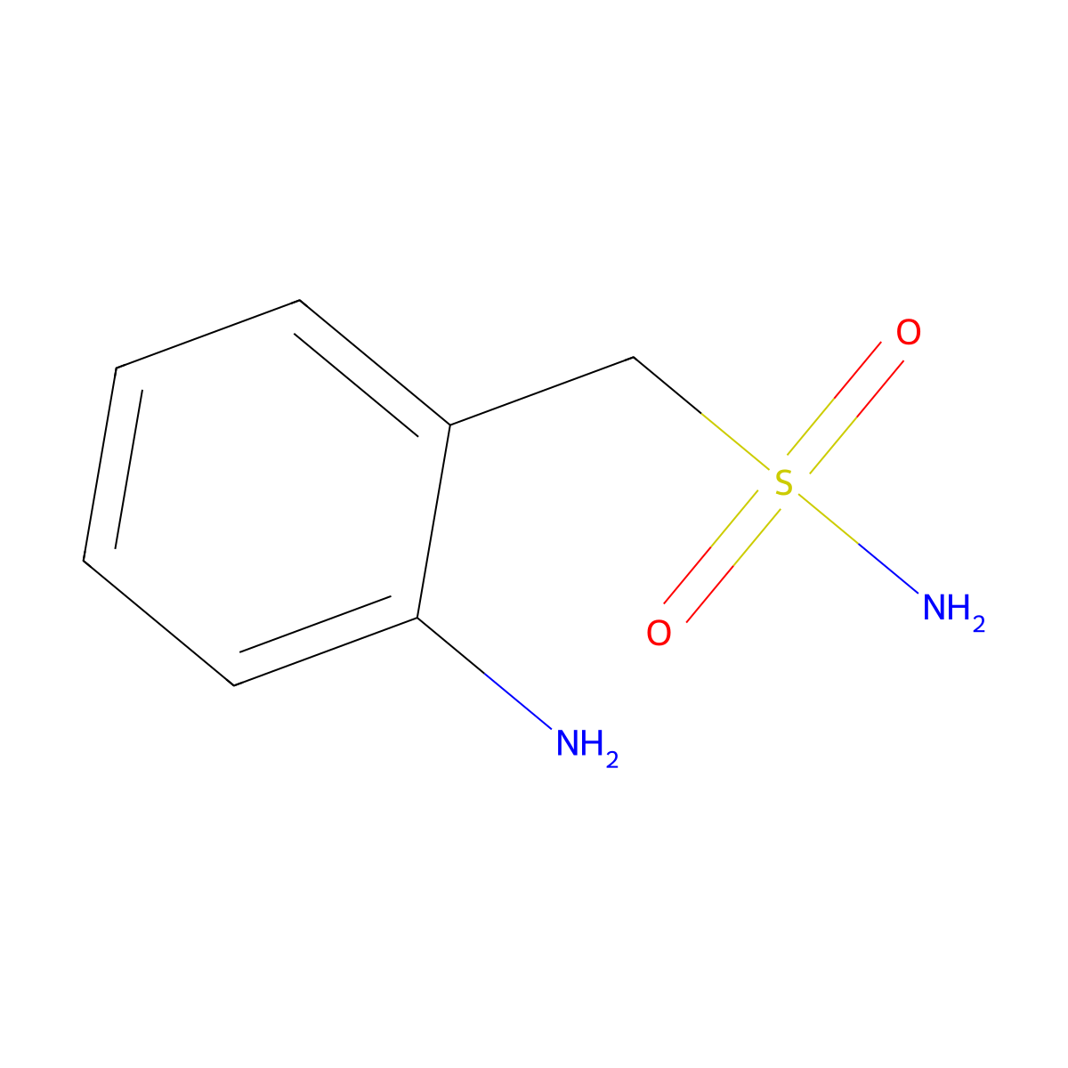 (2-Aminophenyl)methanesulfonamide molecular structure, CAS 344750-18-1