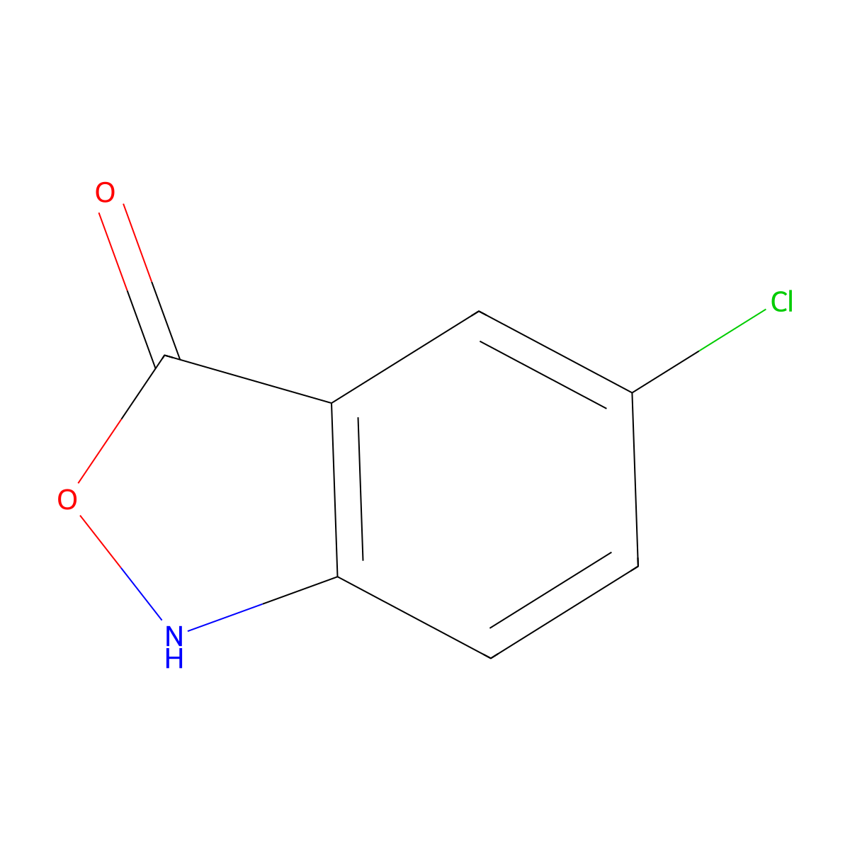 5-Chlorobenzo[c]isoxazol-3(1H)-one molecular structure, CAS 344779-31-3