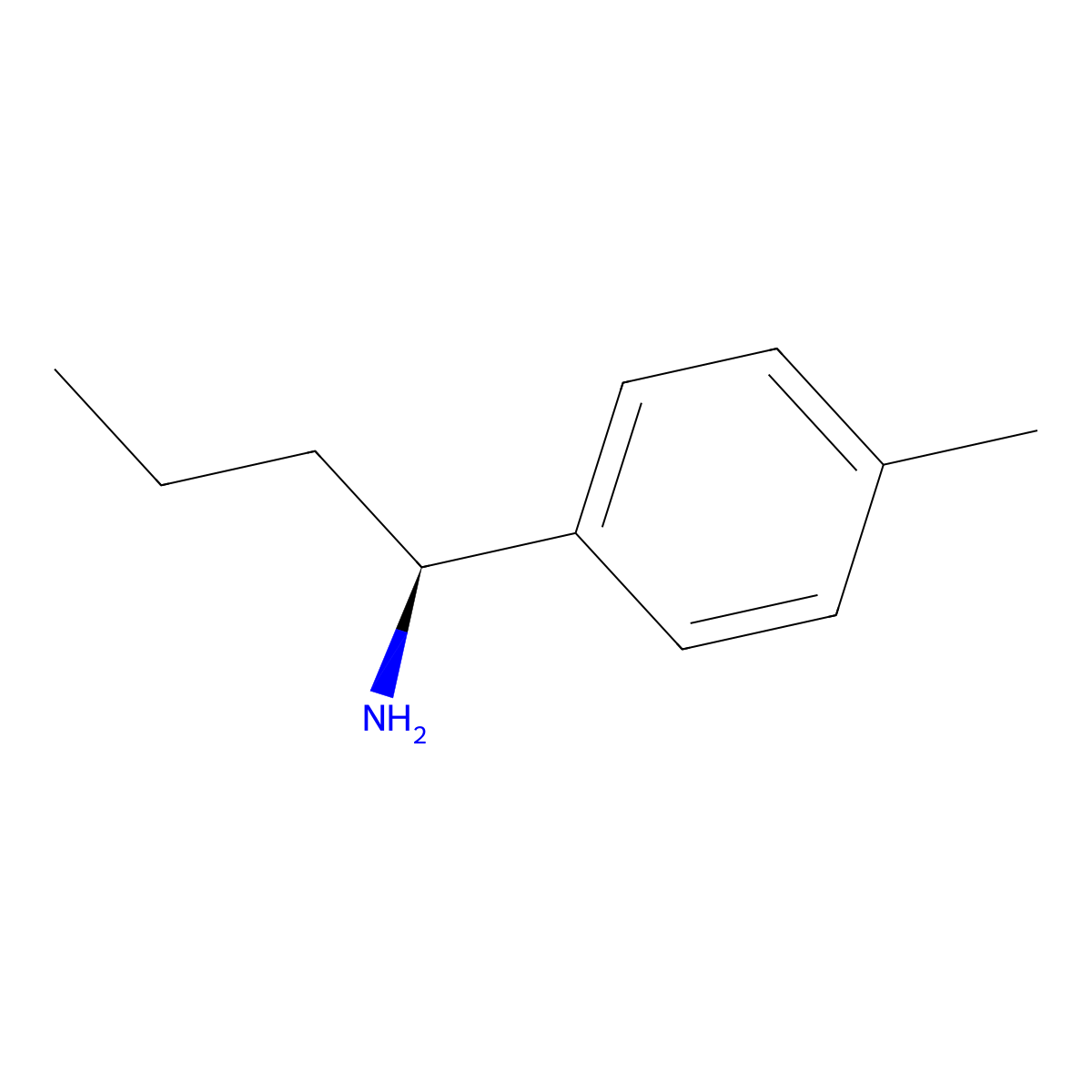 (S)-1-(p-Tolyl)butan-1-amine molecular structure, CAS 344794-57-6