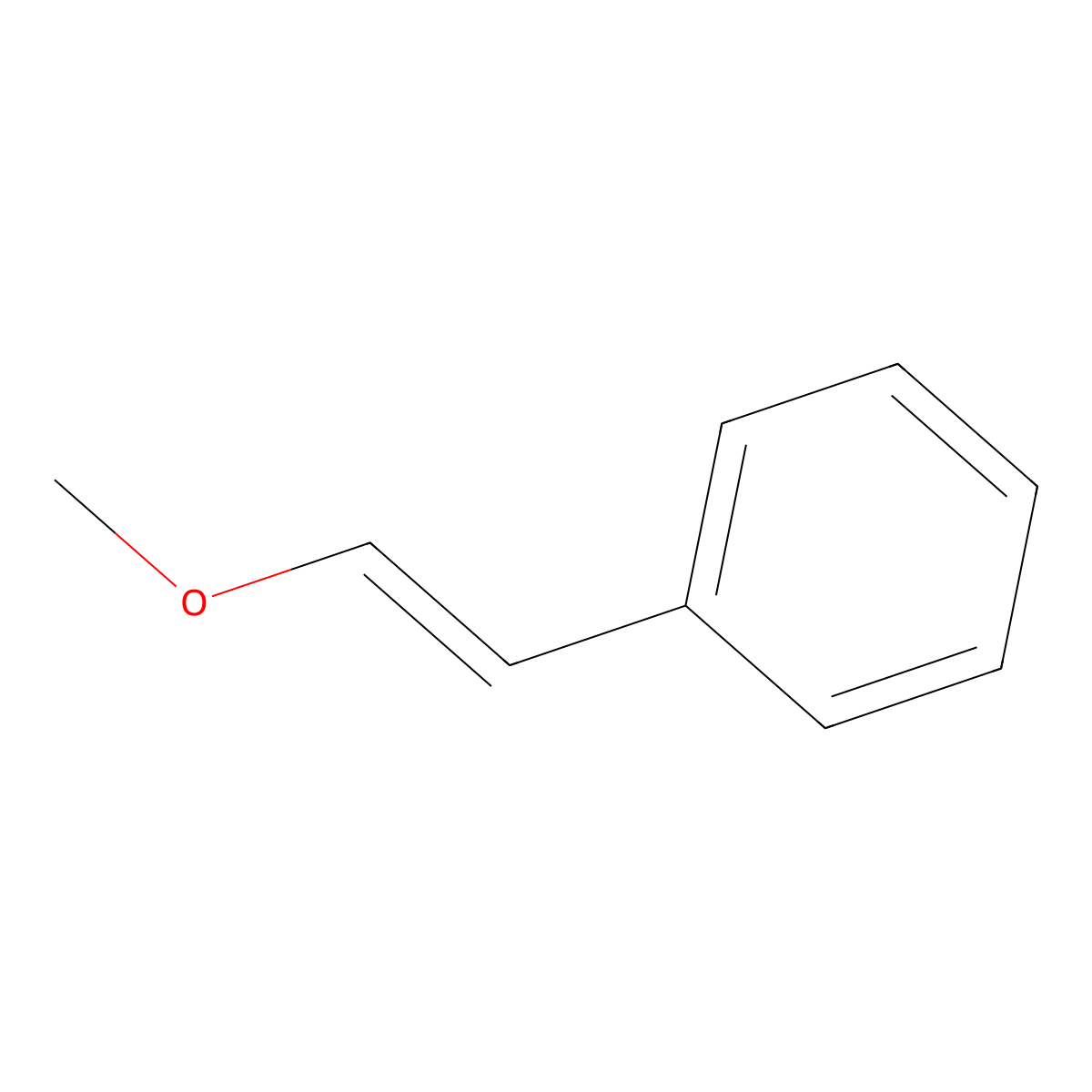 Benzene, (2-methoxyethenyl)- molecular structure, CAS 344903-89-5