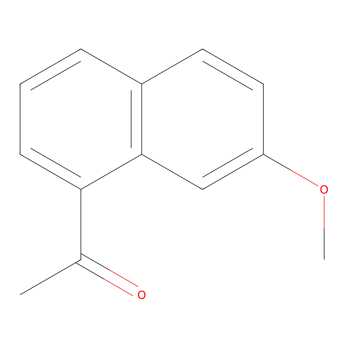 1-(7-Methoxynaphthalen-1-yl)ethan-1-one molecular structure, CAS 3453-55-2