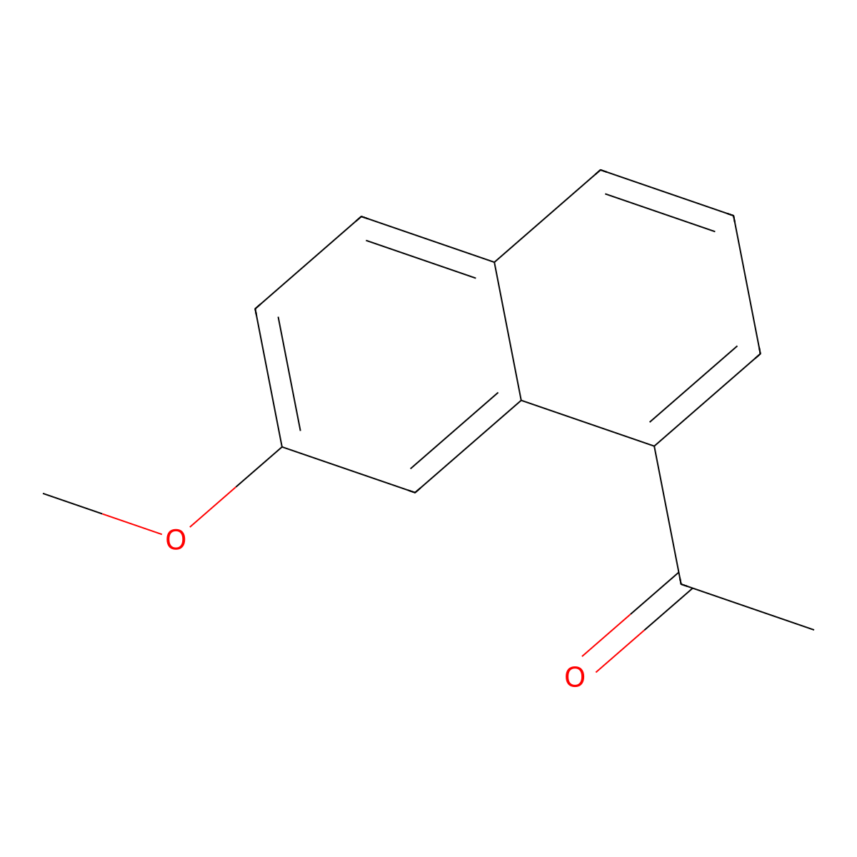 1-(7-Methoxynaphthalen-1-yl)ethan-1-one molecular structure, CAS 3453-55-2