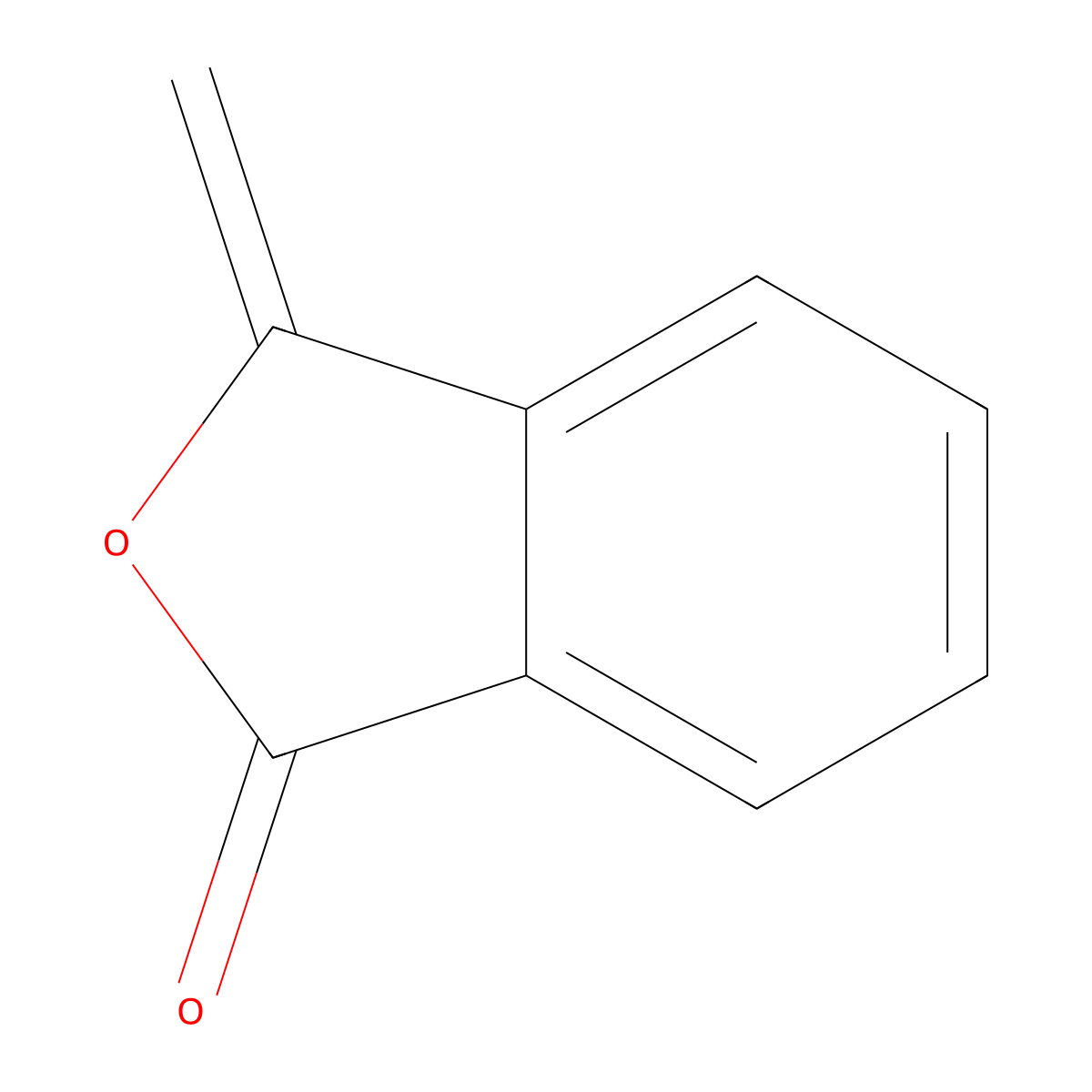 3-Methyleneisobenzofuran-1(3H)-one molecular structure, CAS 3453-63-2
