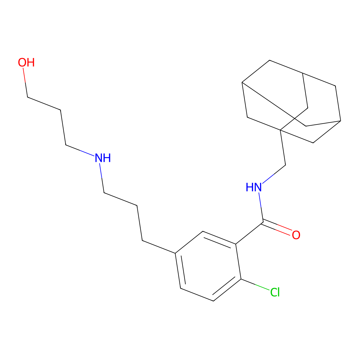 Azd-9056 molecular structure, CAS 345304-65-6