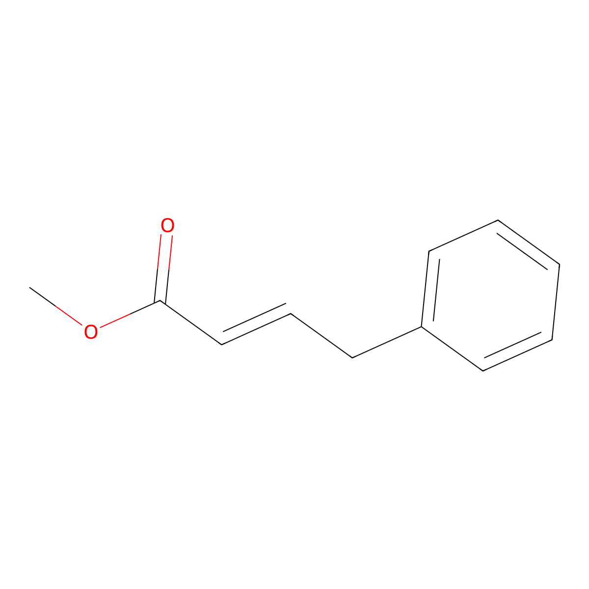 (E)-Methyl 4-phenylbut-2-enoate molecular structure, CAS 34541-75-8