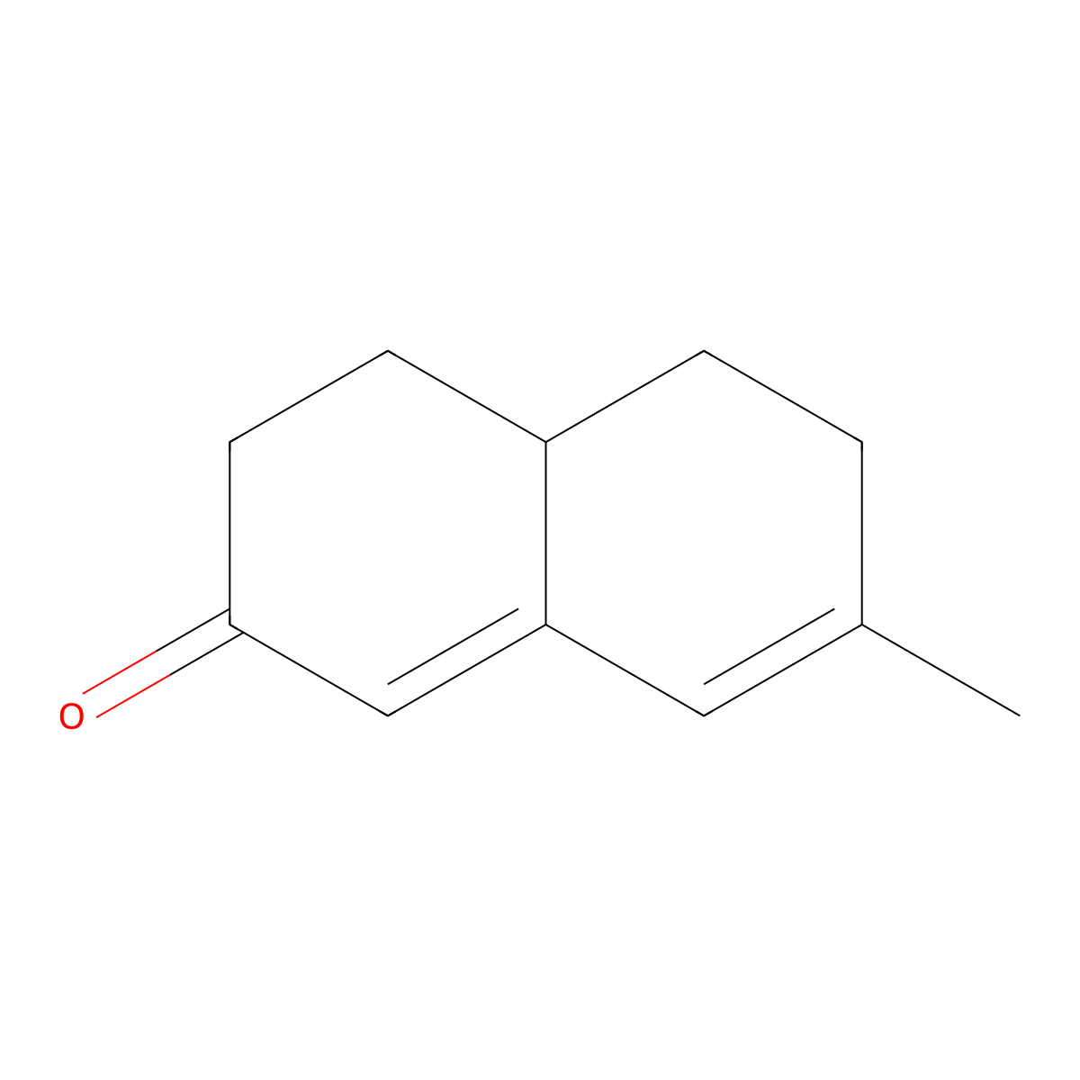 7-Methyl-4,4a,5,6-tetrahydro-2(3H)-naphthalenone molecular structure, CAS 34545-88-5