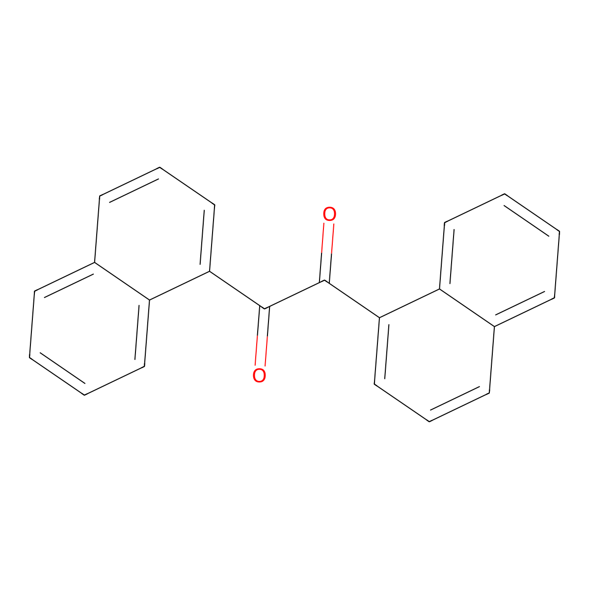 1,2-Di(naphthalen-1-yl)ethane-1,2-dione molecular structure, CAS 3457-41-8