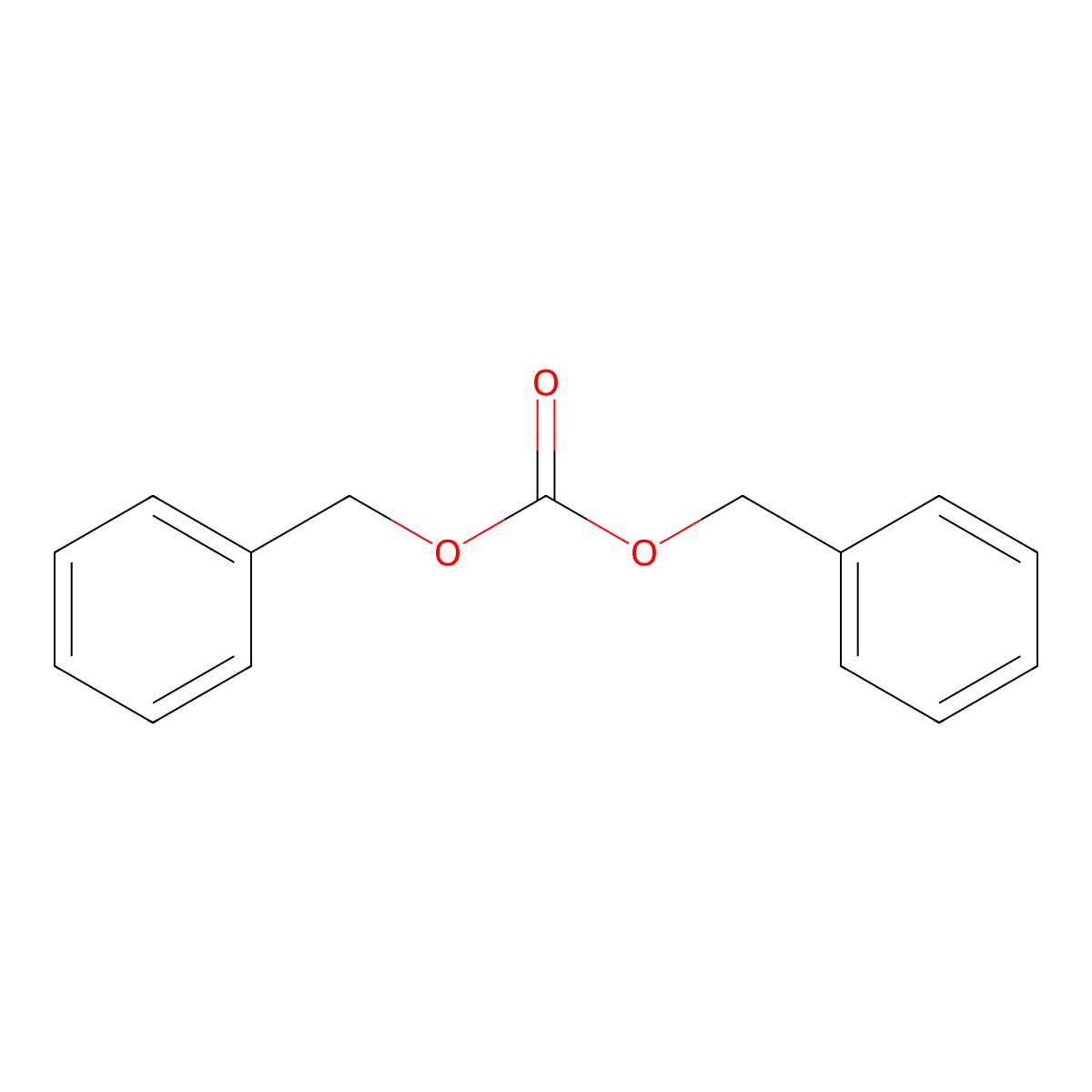 Dibenzyl carbonate molecular structure, CAS 3459-92-5