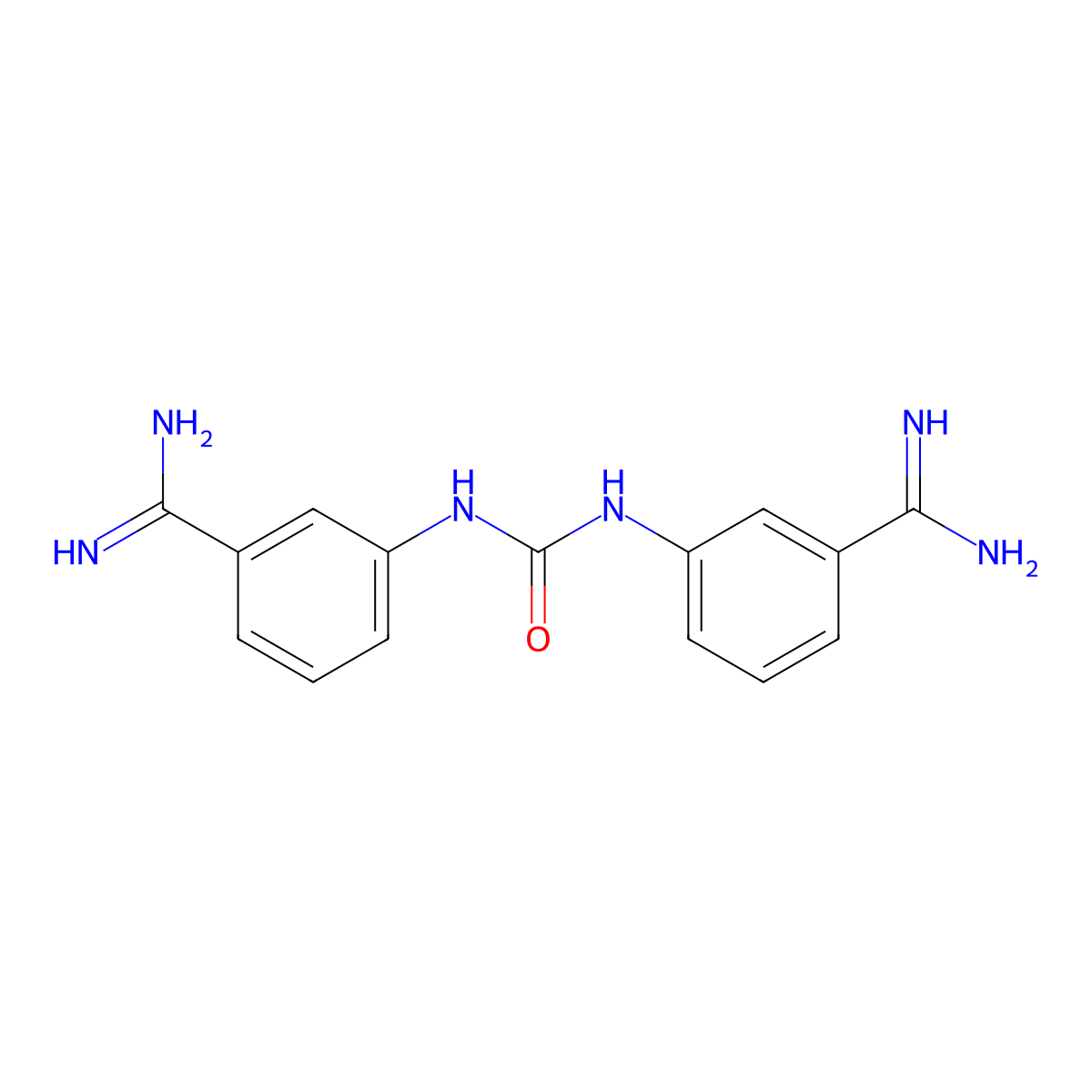 Amicarbalide molecular structure, CAS 3459-96-9
