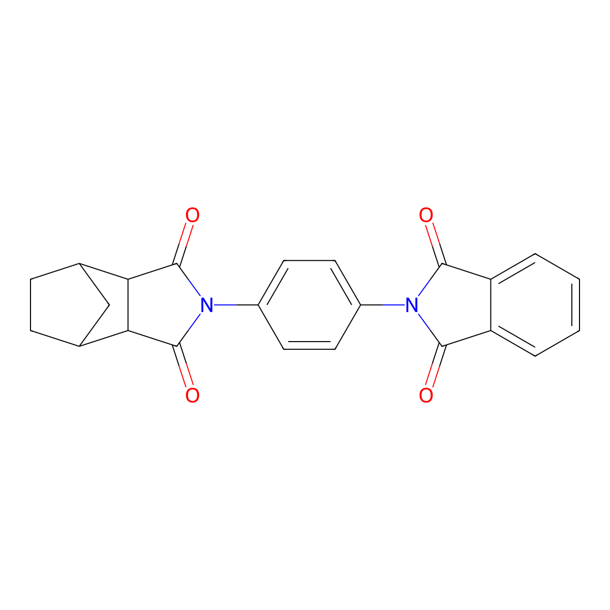 2-[4-(1,3-dioxo-1,3-dihydro-2H-isoindol-2-yl)phenyl]hexahydro-1H-4,7-methanoisoindole-1,3(2H)-dione molecular structure, CAS 345951-32-8