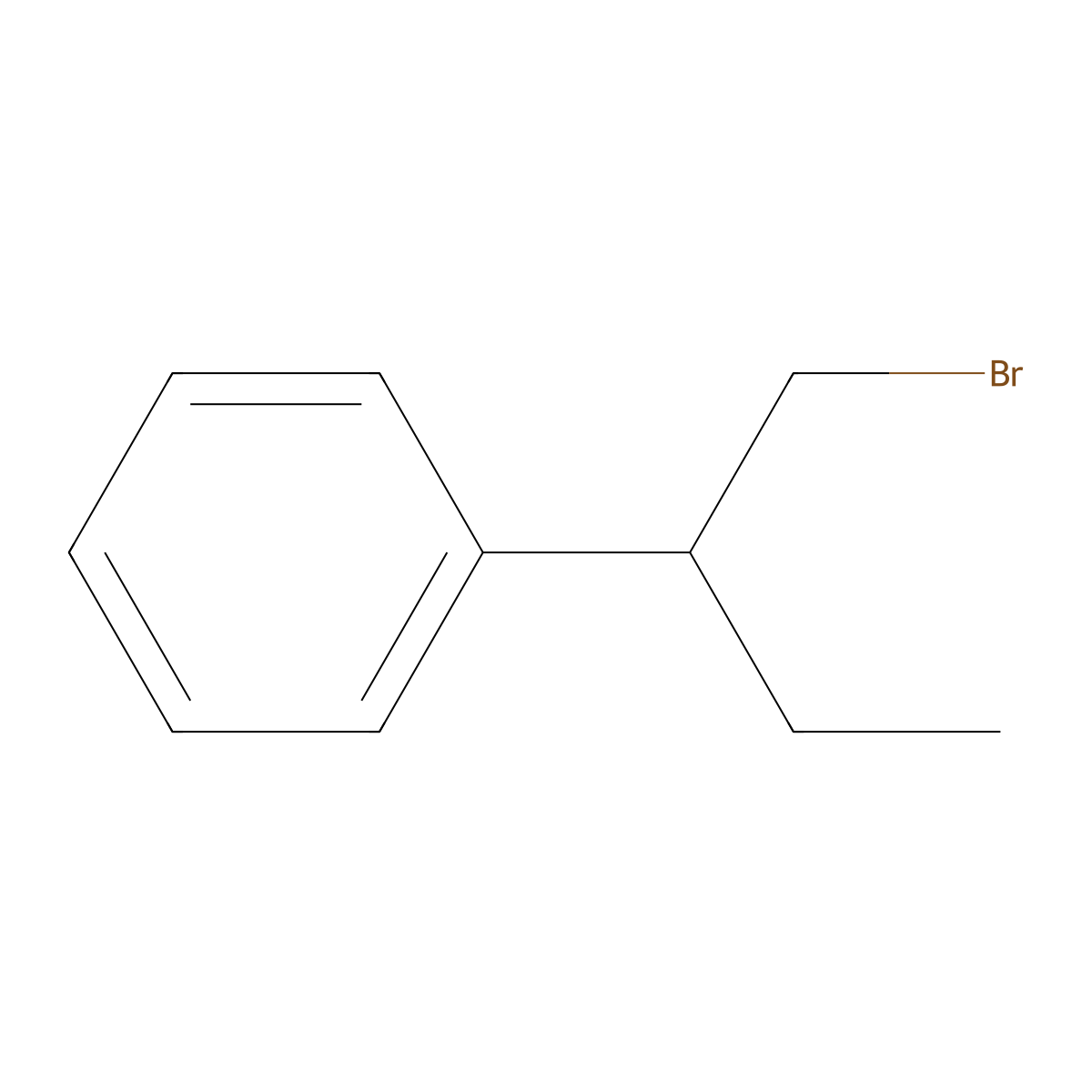 [1-(Bromomethyl)propyl]benzene molecular structure, CAS 34599-51-4