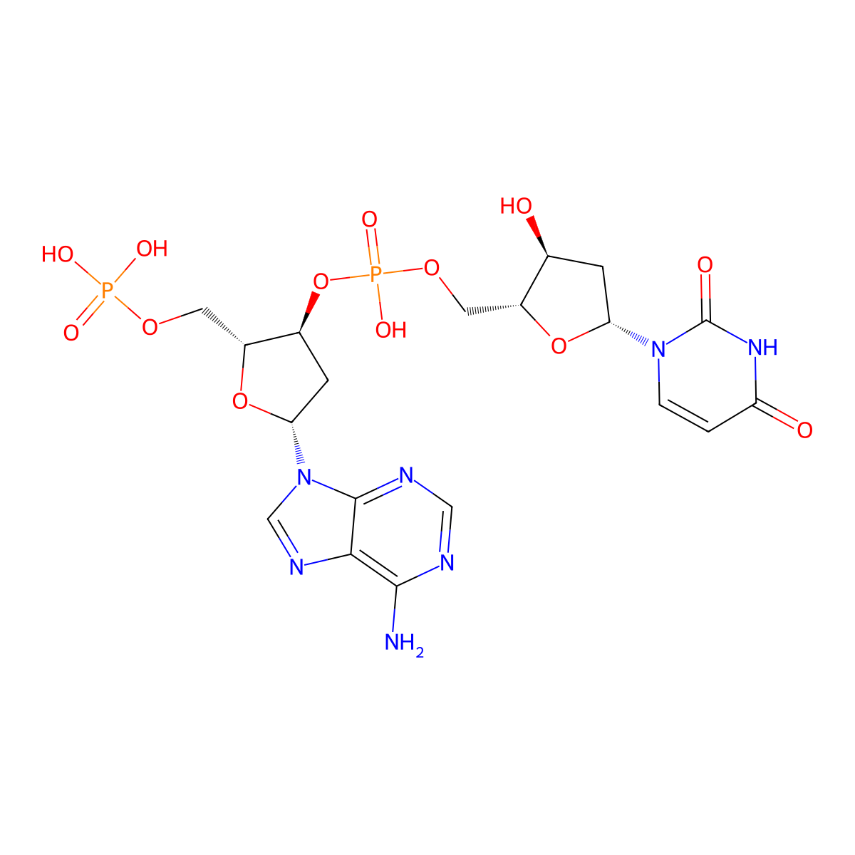 Poly(d(A-U)) molecular structure, CAS 34607-75-5
