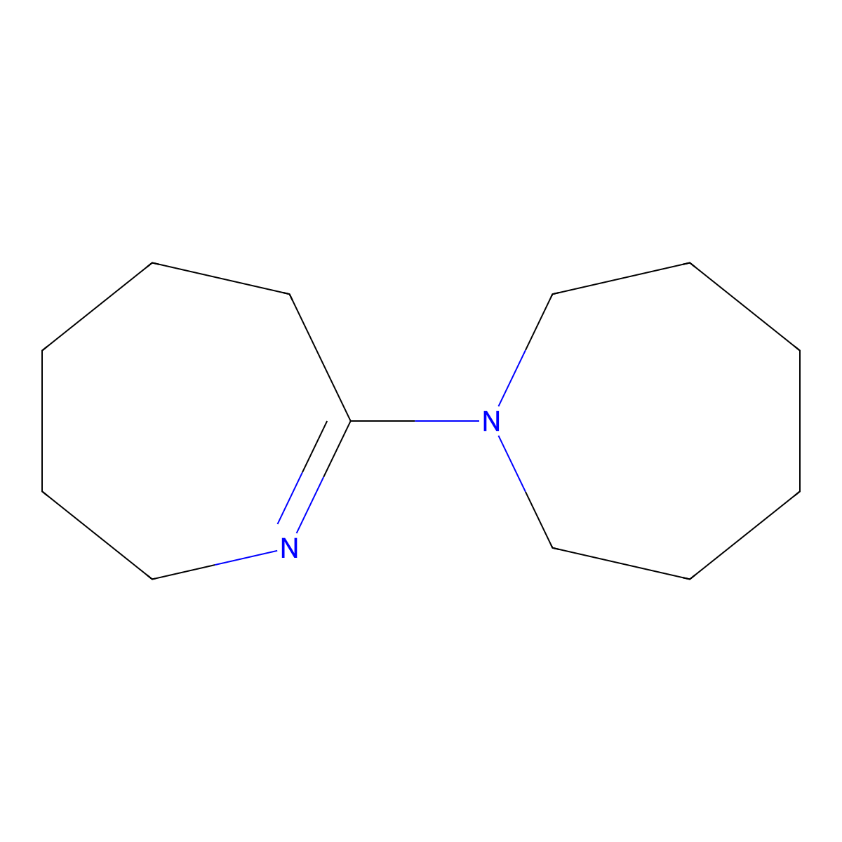 3',4,4',5,5',6,6',7-octahydro-1(3H),7'-bi-2H-azepine molecular structure, CAS 34608-41-8