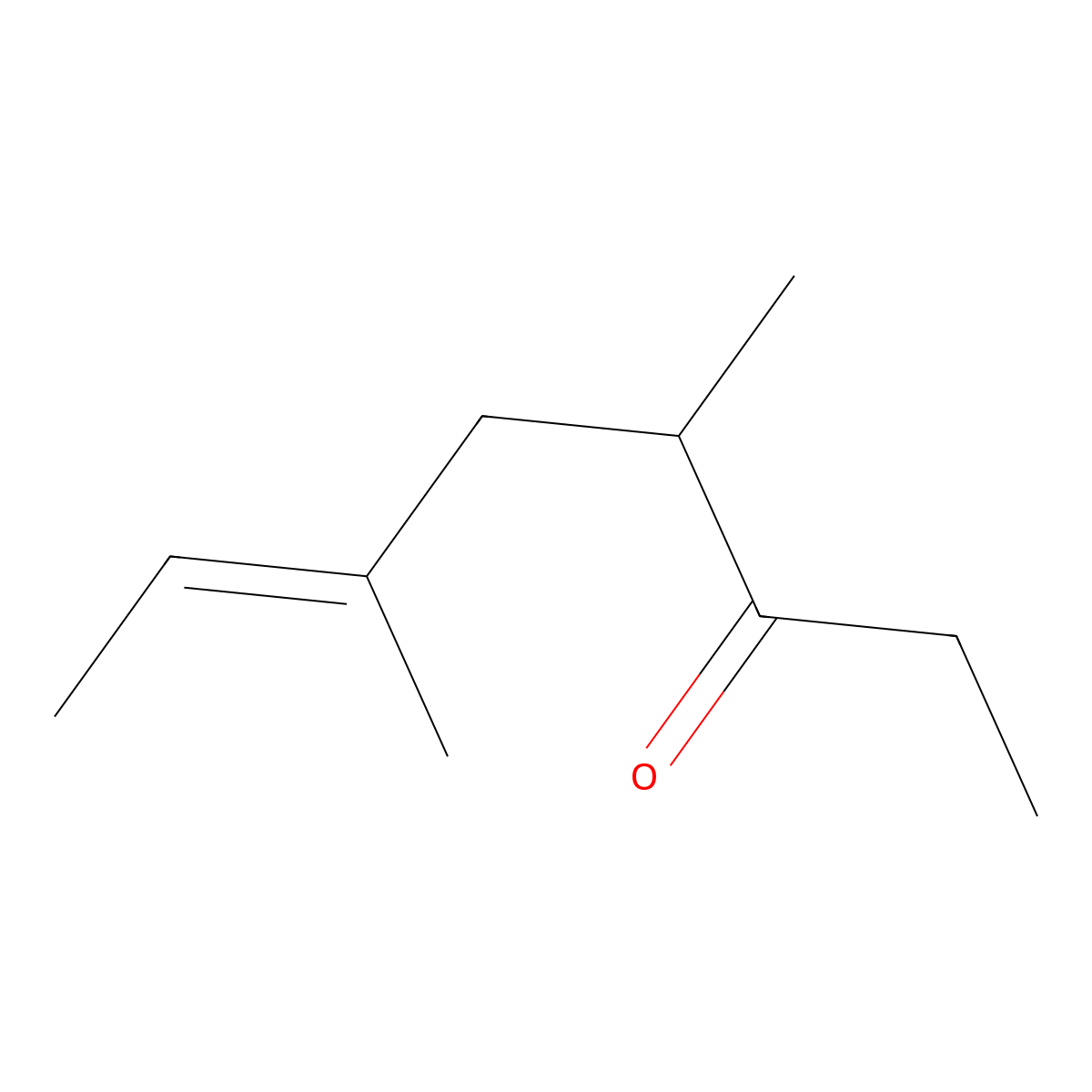 (6E)-4,6-dimethyloct-6-en-3-one molecular structure, CAS 34665-40-2