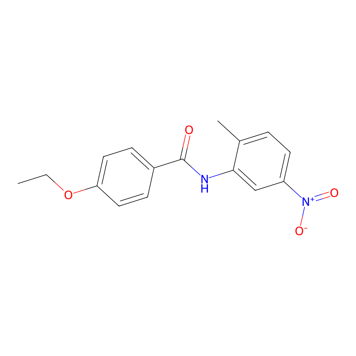 4-ethoxy-N-(2-methyl-5-nitrophenyl)benzamide molecular structure, CAS 346720-45-4