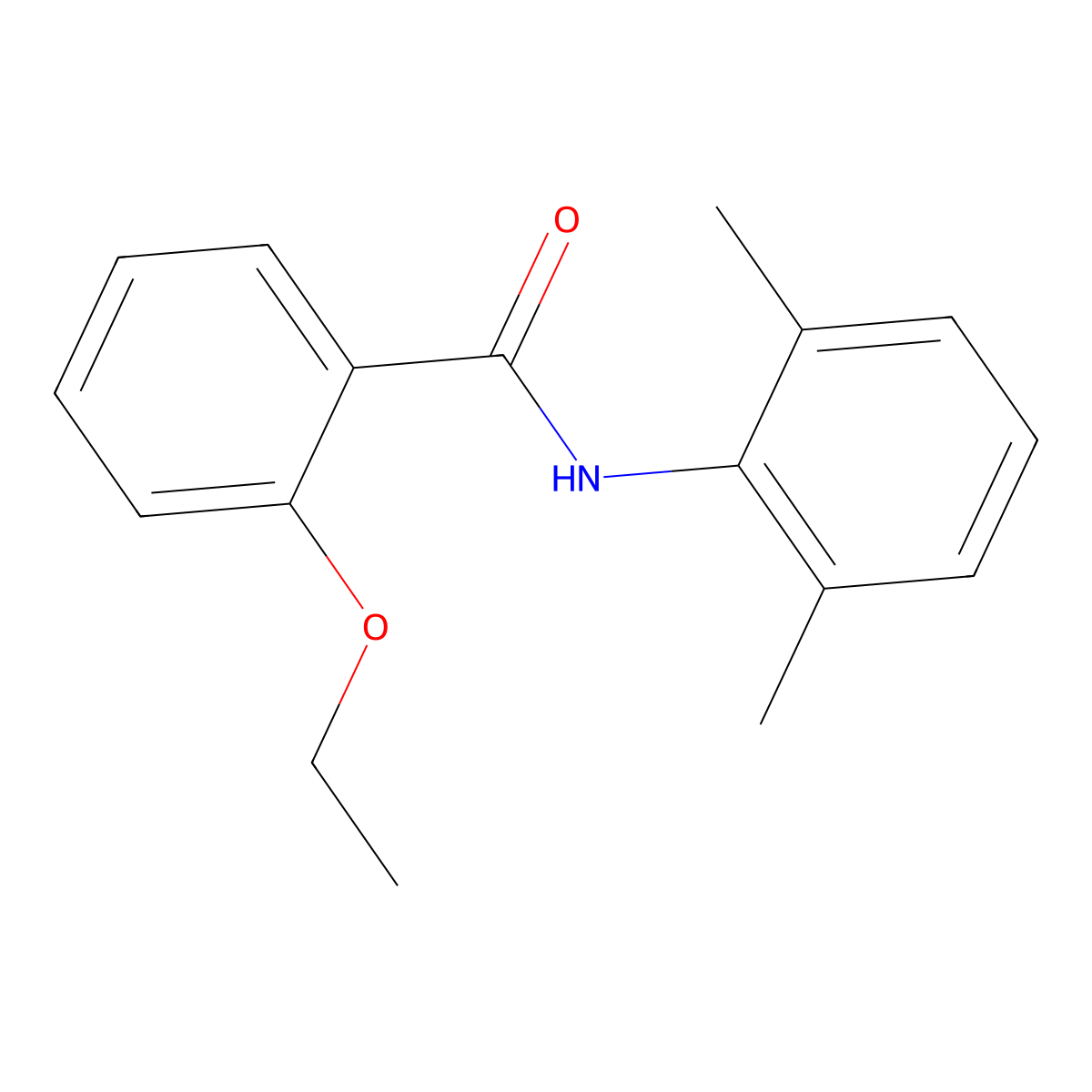 N-(2,6-dimethylphenyl)-2-ethoxybenzamide molecular structure, CAS 346725-83-5