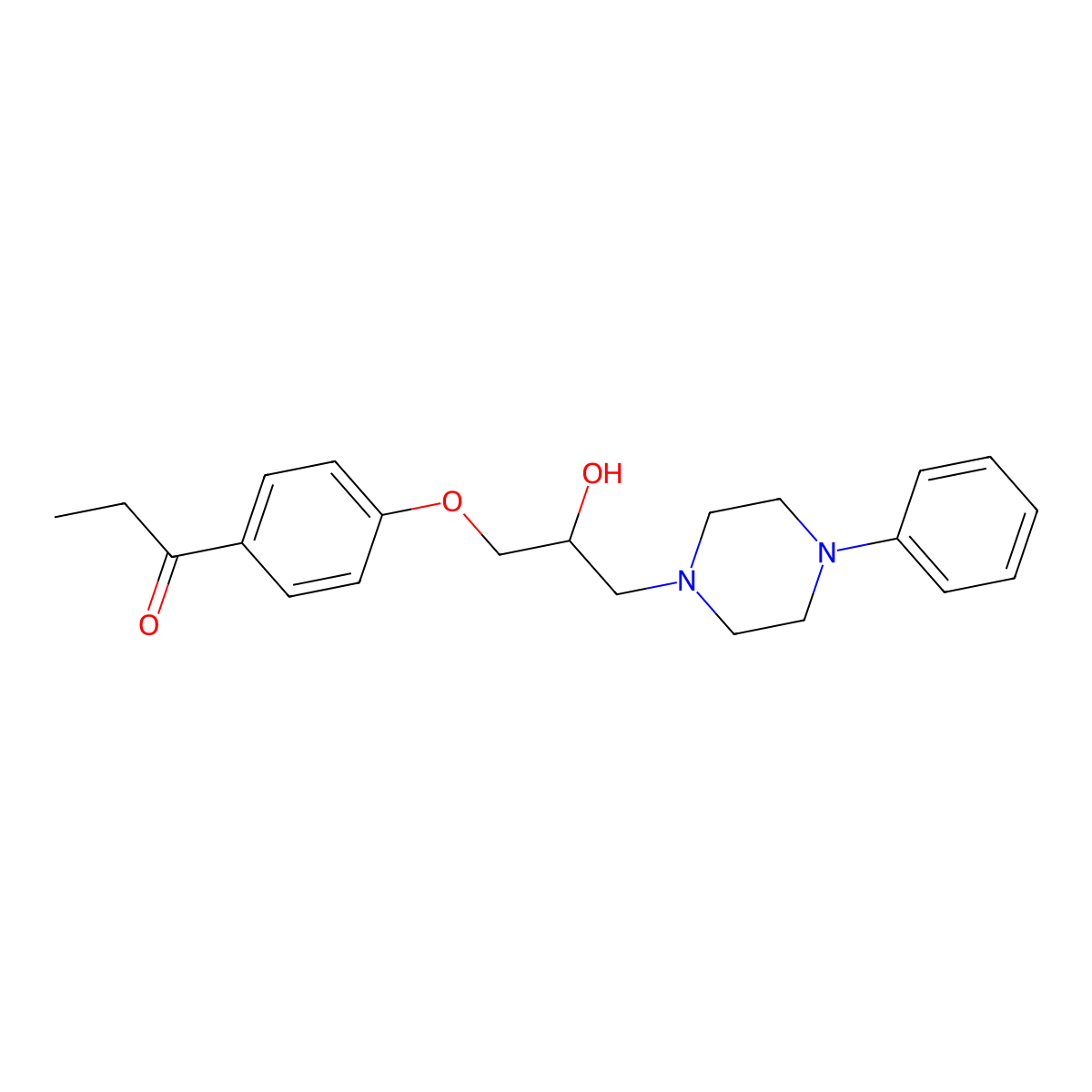Centpropazine molecular structure, CAS 34675-77-9