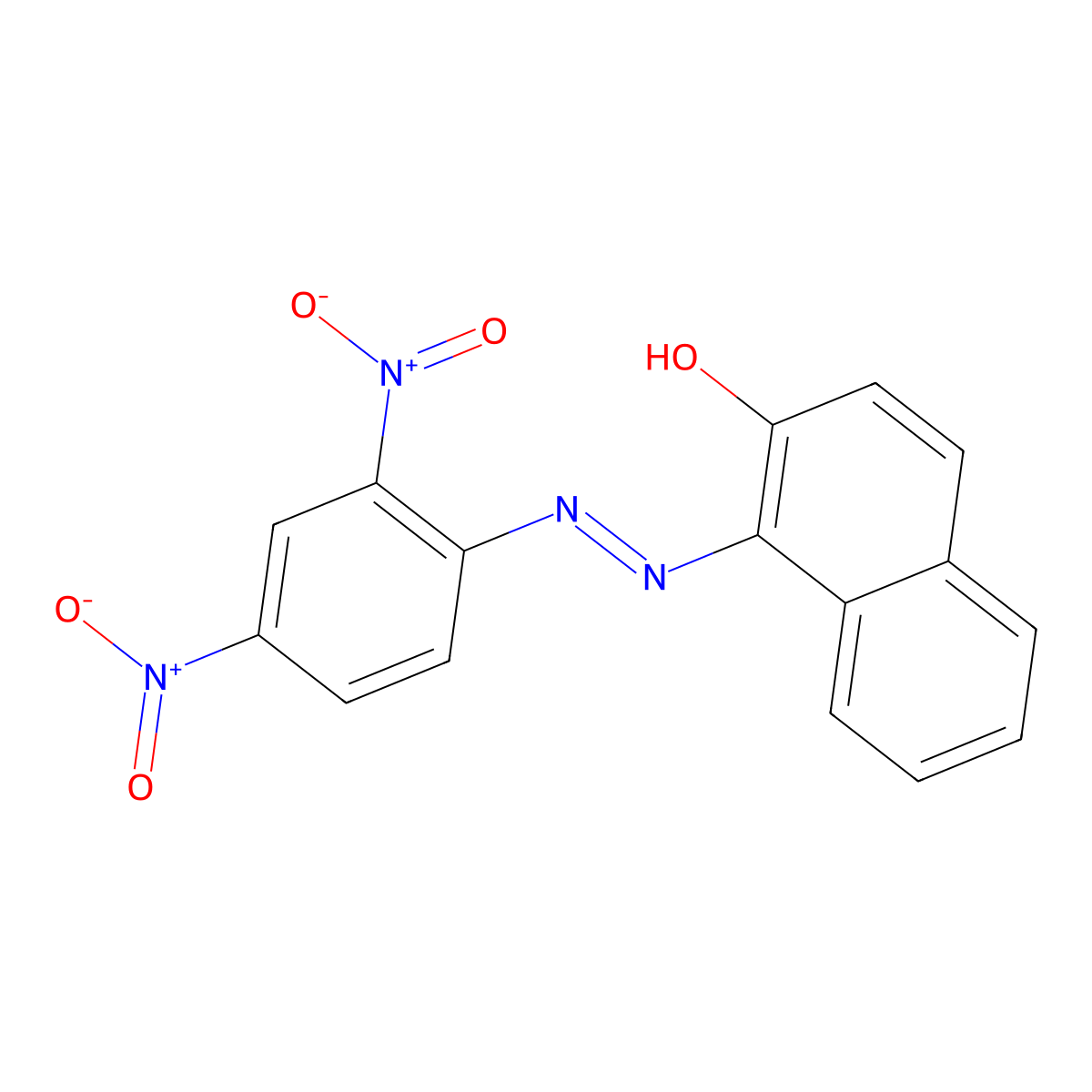 Fast Orange molecular structure, CAS 3468-63-1
