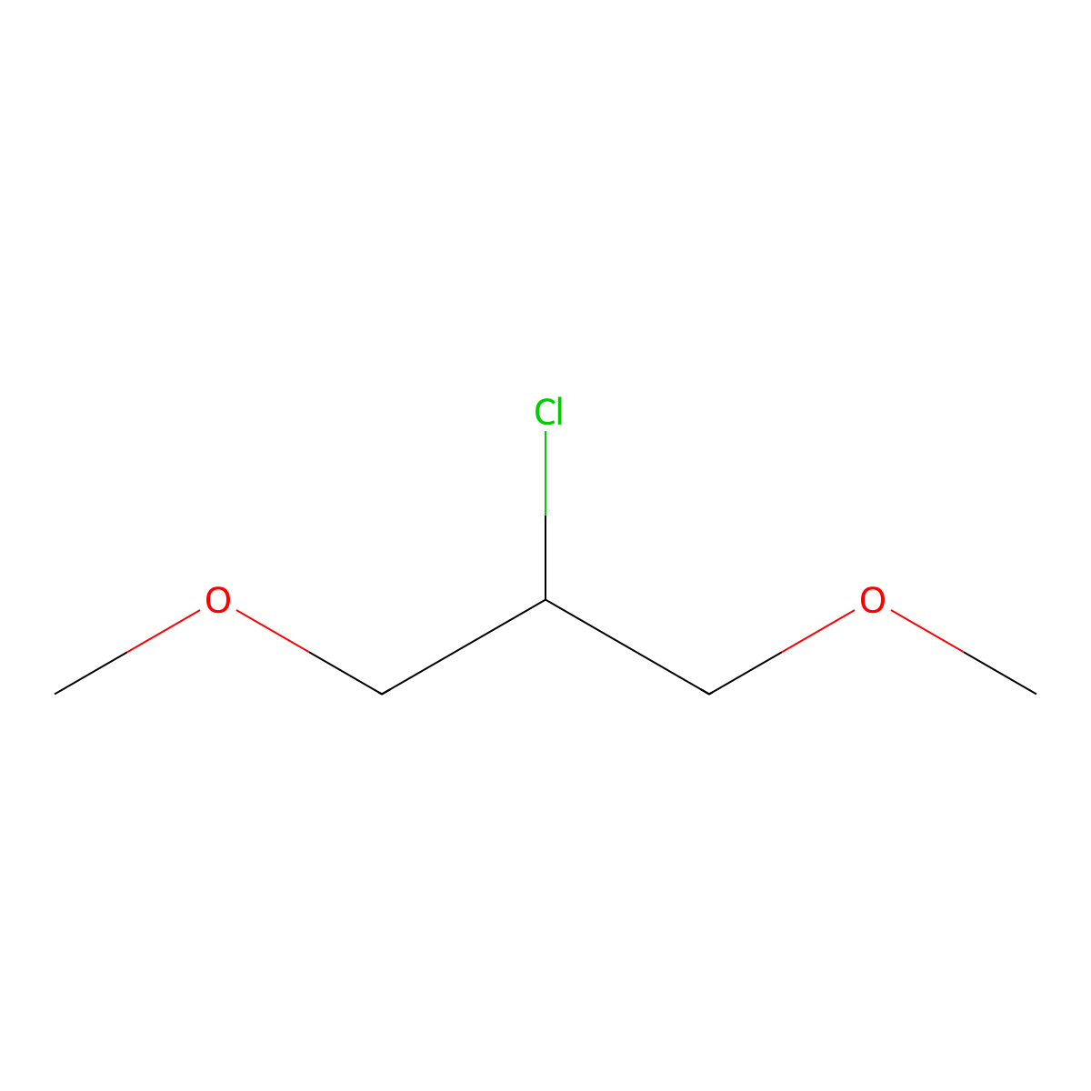 2-Chloro-1,3-dimethoxy-propane molecular structure, CAS 34680-57-4
