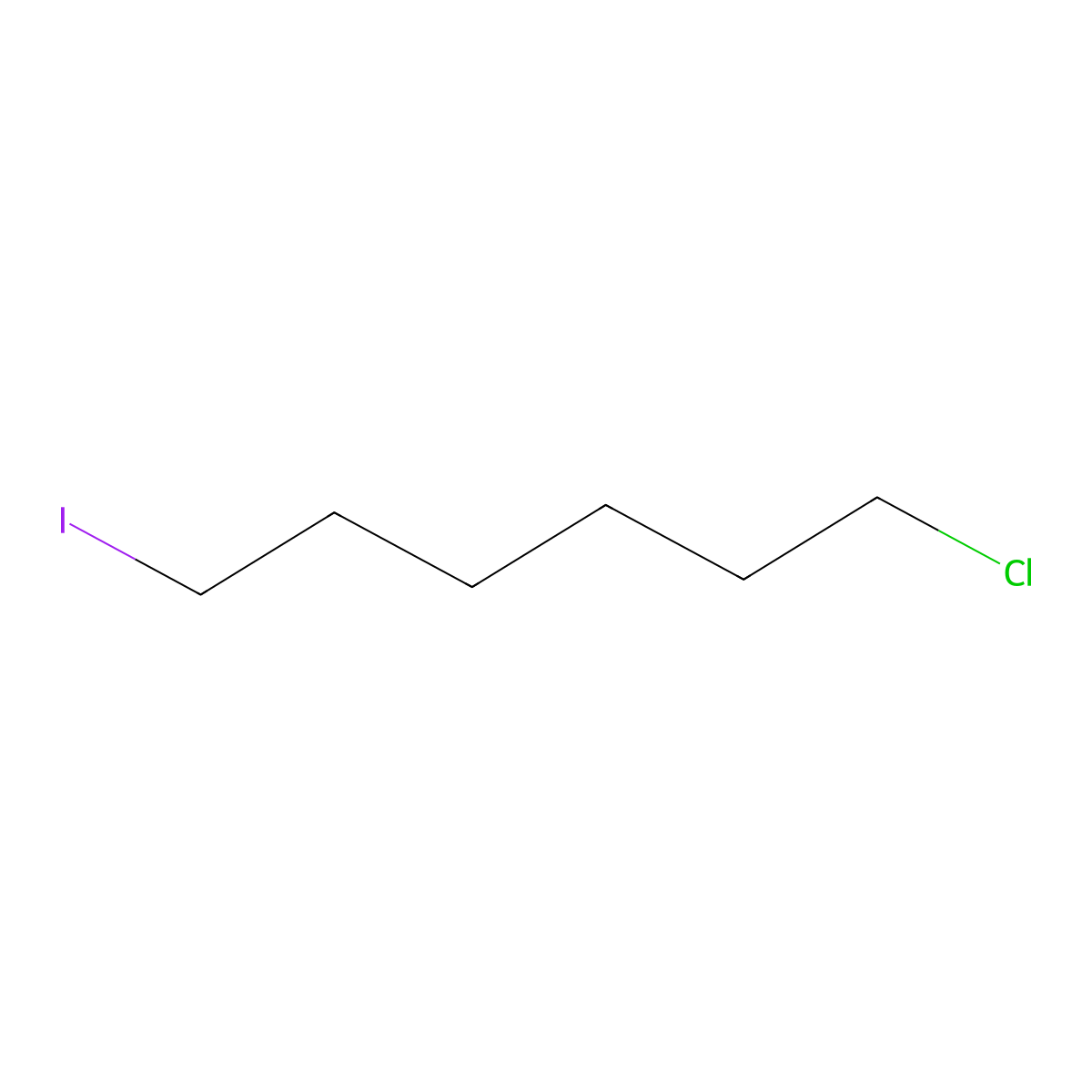 1-Chloro-6-iodohexane molecular structure, CAS 34683-73-3