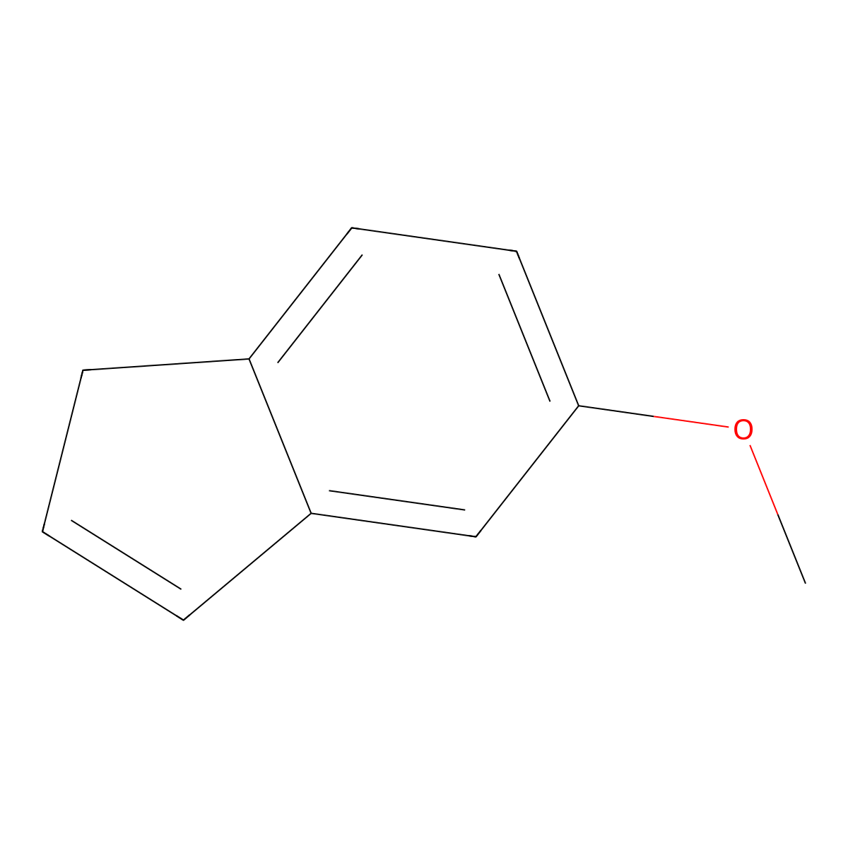 5-Methoxy-1H-indene molecular structure, CAS 3469-07-6