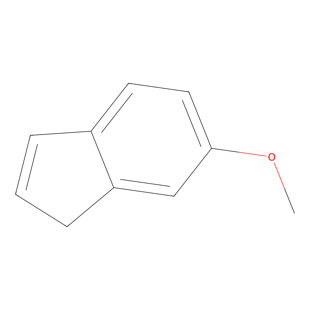 6-Methoxy-1H-indene molecular structure, CAS 3469-08-7