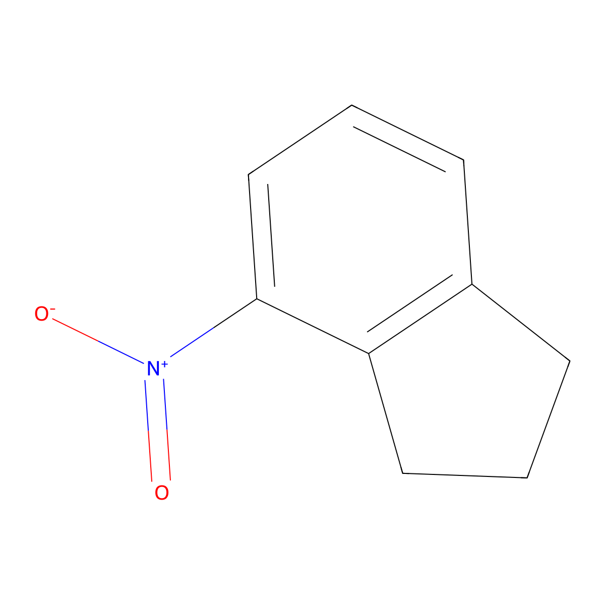 4-Nitroindan molecular structure, CAS 34701-14-9