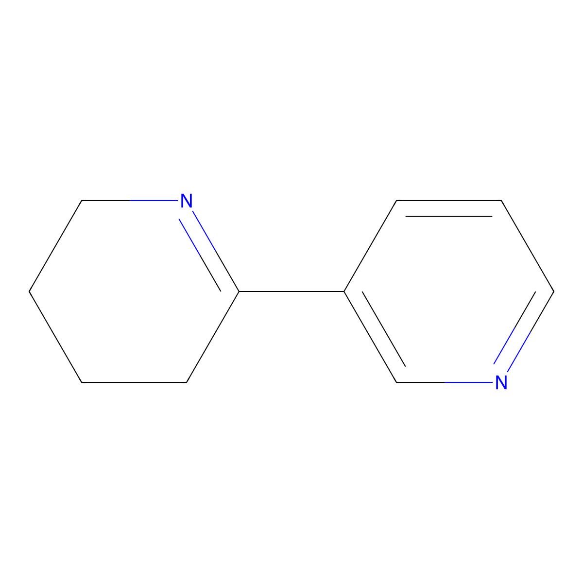 Anabaseine molecular structure, CAS 3471-05-4