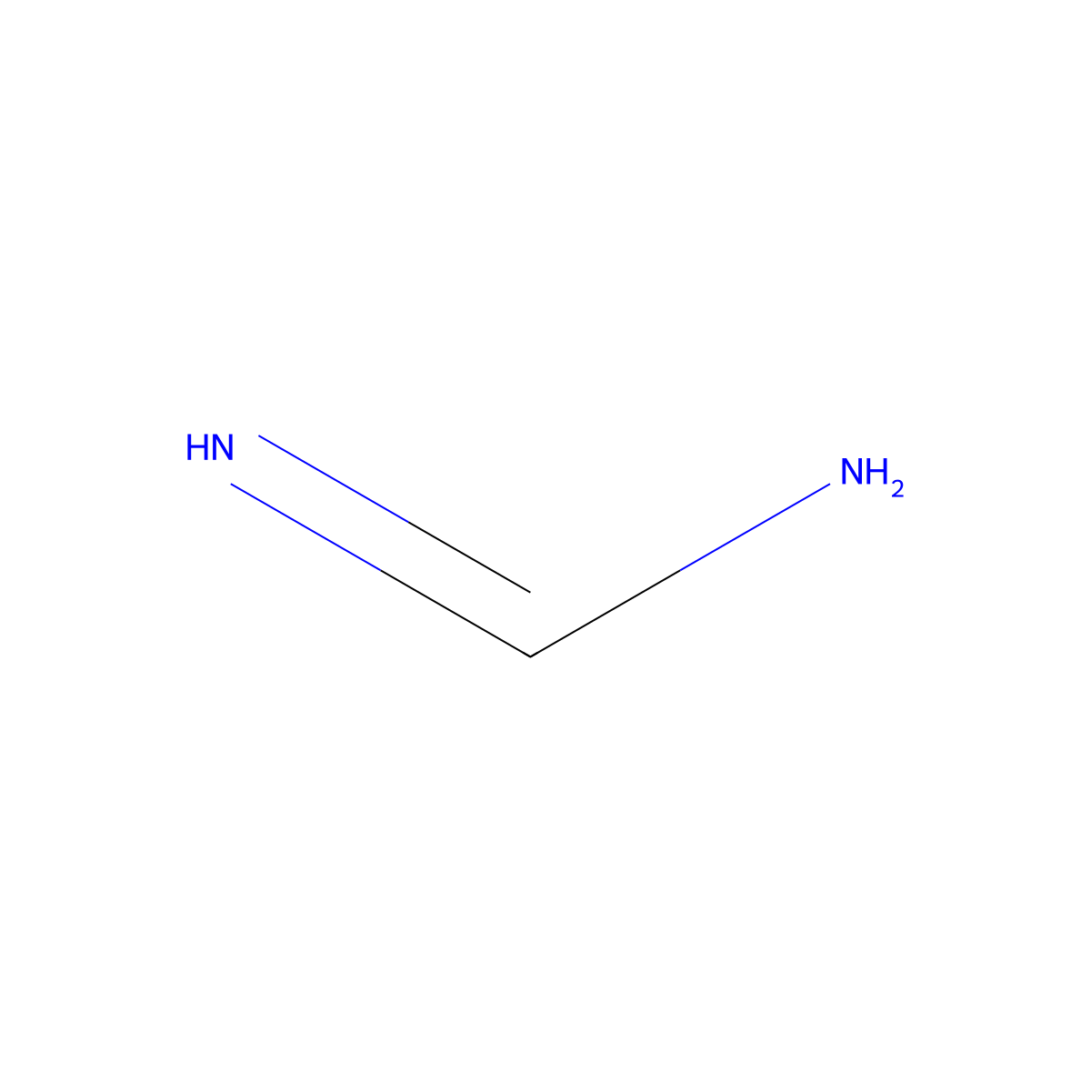 Formamidine molecular structure, CAS 3473-63-0