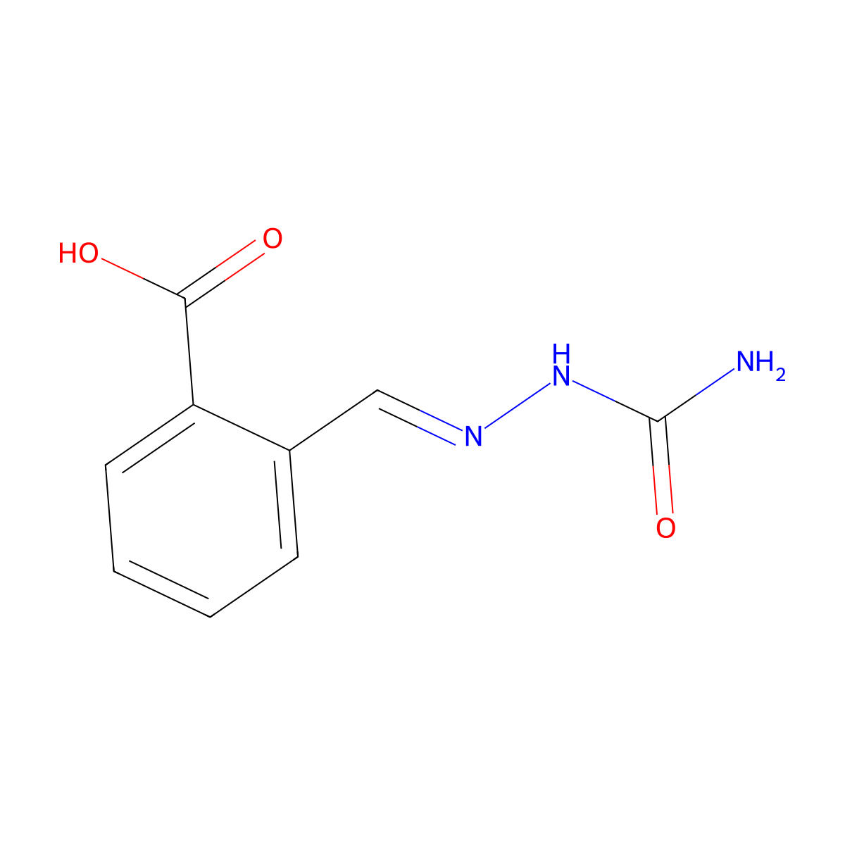 2-({[(C-hydroxycarbonimidoyl)amino]imino}methyl)benzoic acid molecular structure, CAS 347309-96-0