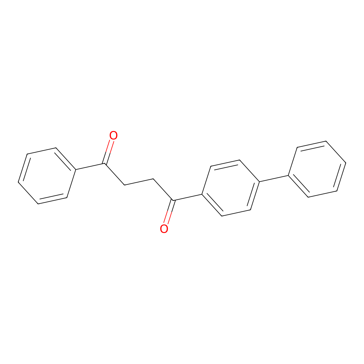 1-Biphenyl-4-yl-4-phenylbutane-1,4-dione molecular structure, CAS 34733-60-3