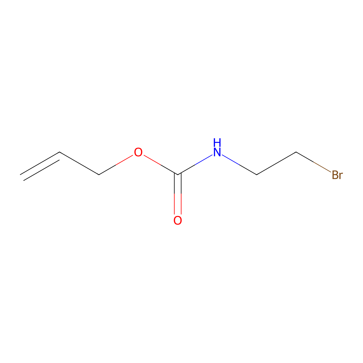 Allyl (2-bromoethyl)carbamate molecular structure, CAS 347372-90-1
