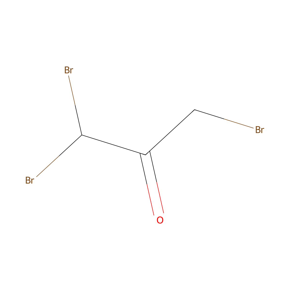 1,1,3-Tribromo-2-propanone molecular structure, CAS 3475-39-6