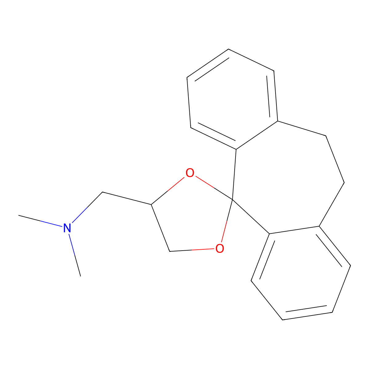 Ciheptolane molecular structure, CAS 34753-46-3