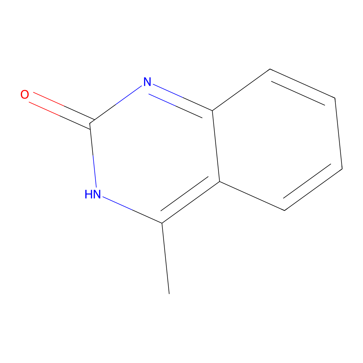 4-Methylquinazolin-2(1H)-one molecular structure, CAS 34790-24-4