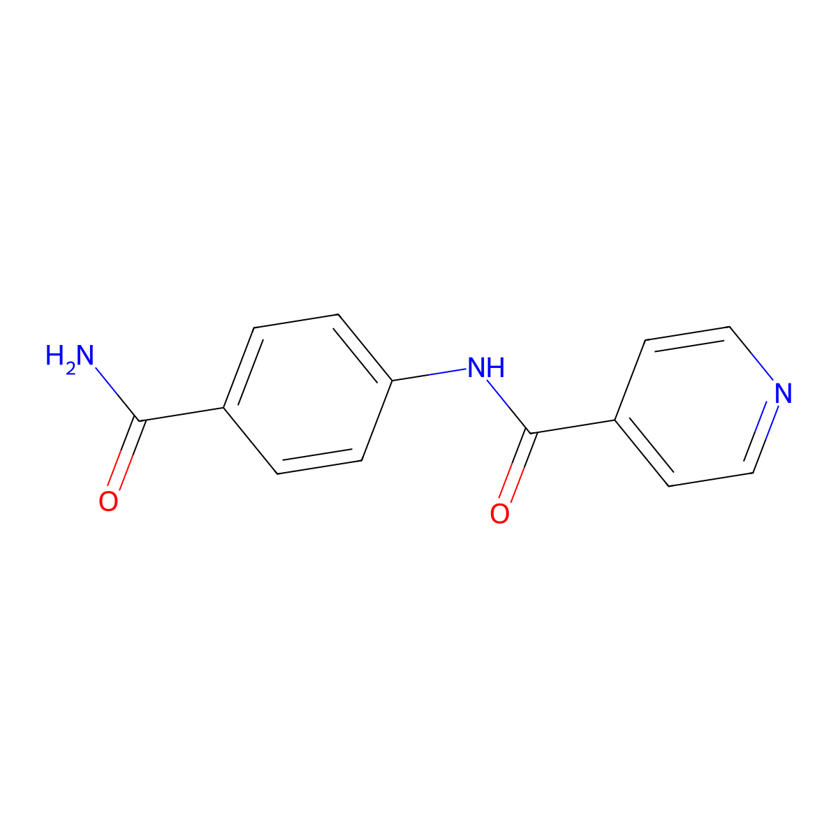 N-(4-carbamoylphenyl)pyridine-4-carboxamide molecular structure, CAS 347913-65-9