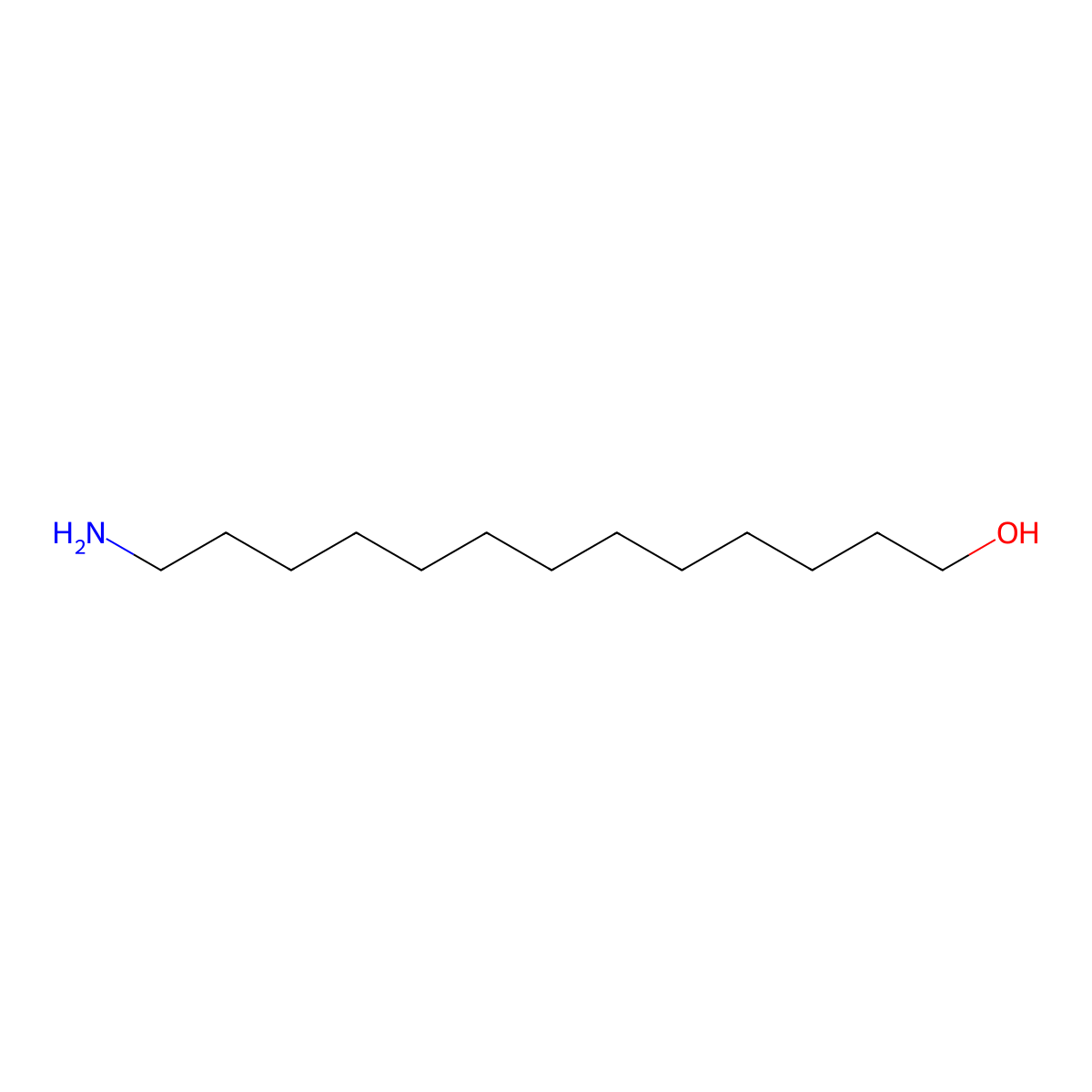 13-Aminotridecan-1-ol molecular structure, CAS 348078-90-0