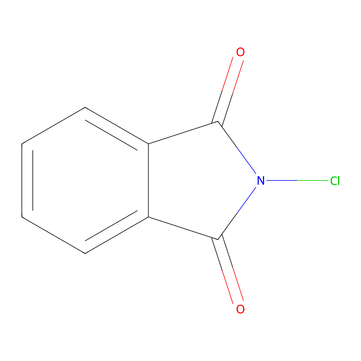 N-Chlorophthalimide molecular structure, CAS 3481-09-2