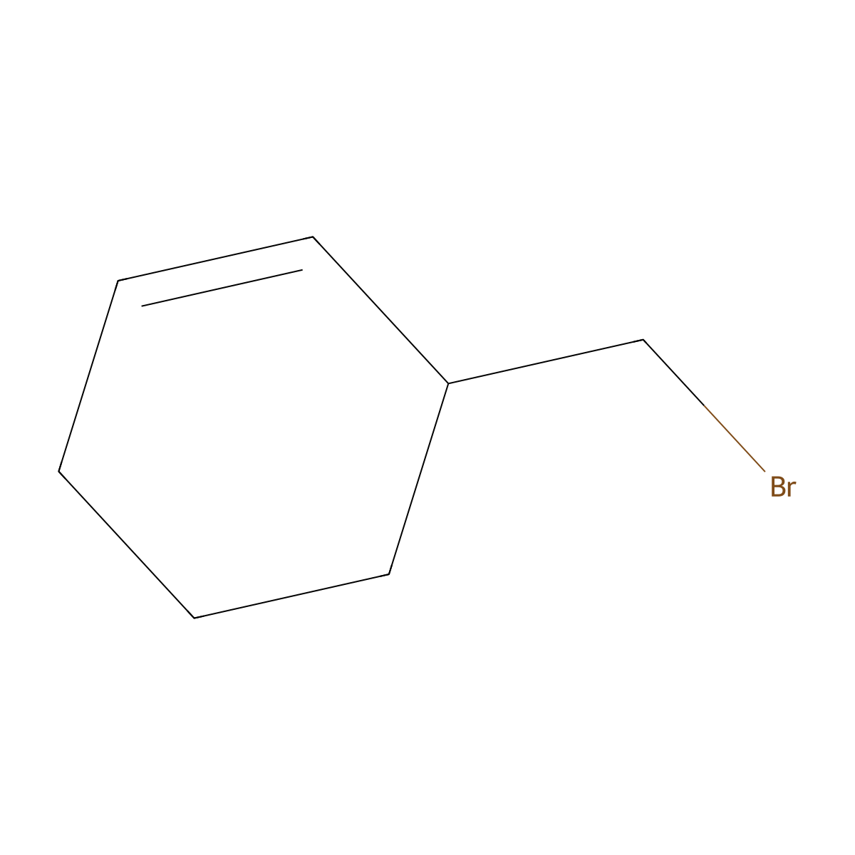 3-(Bromomethyl)cyclohexene molecular structure, CAS 34825-93-9