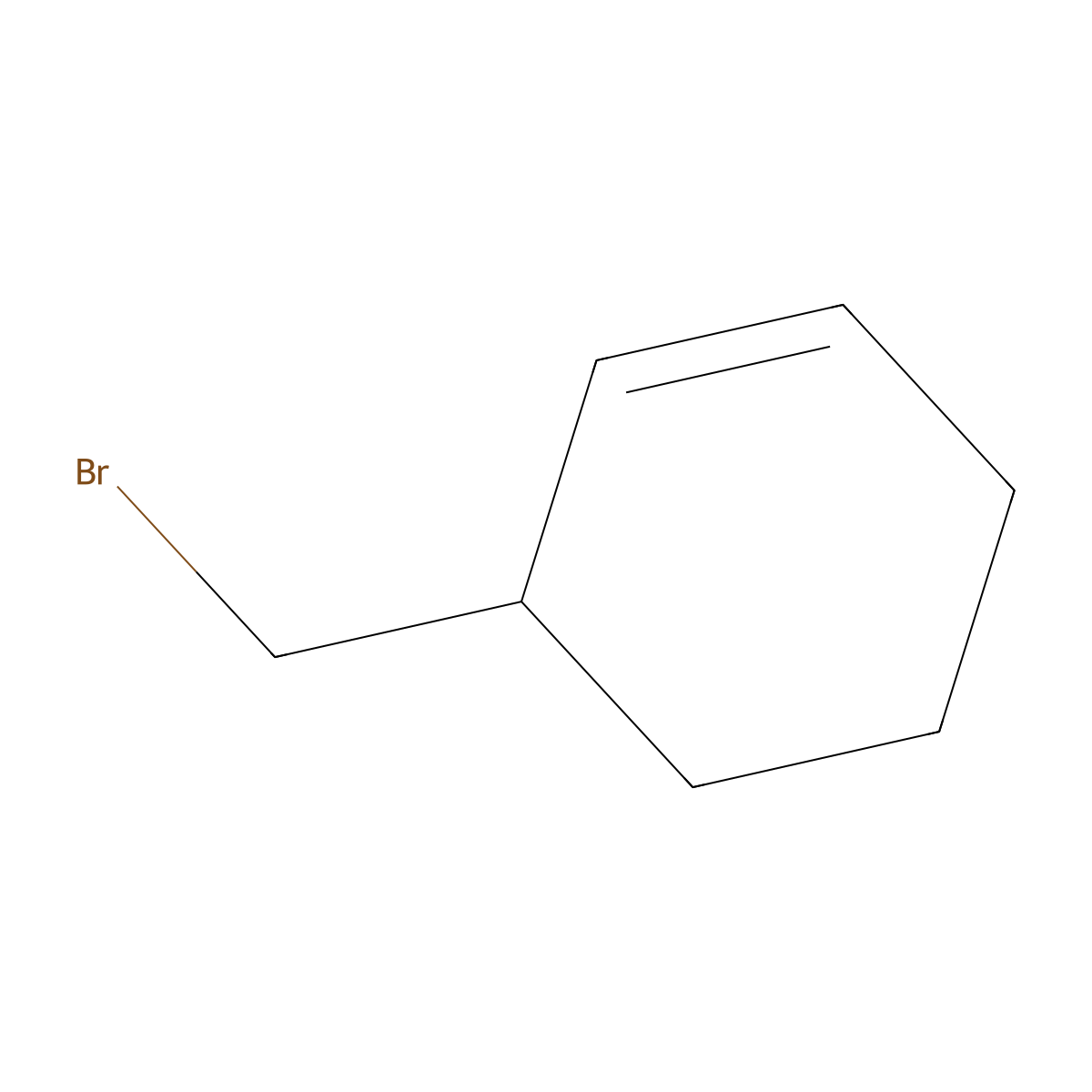 3-(Bromomethyl)cyclohexene molecular structure, CAS 34825-93-9