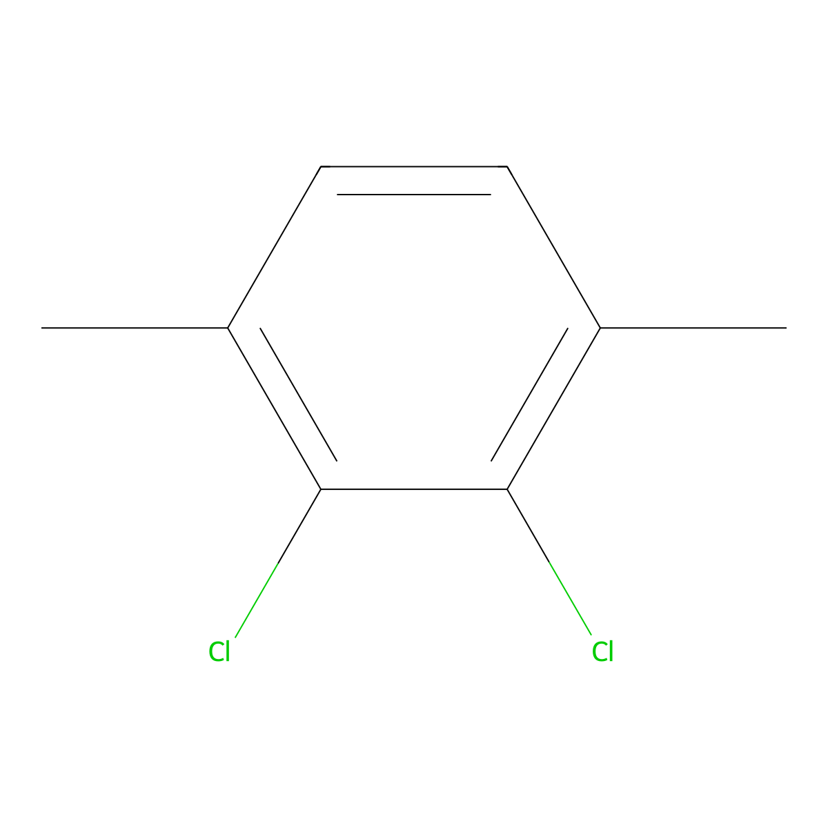 2,3-Dichloro-1,4-dimethylbenzene molecular structure, CAS 34840-79-4