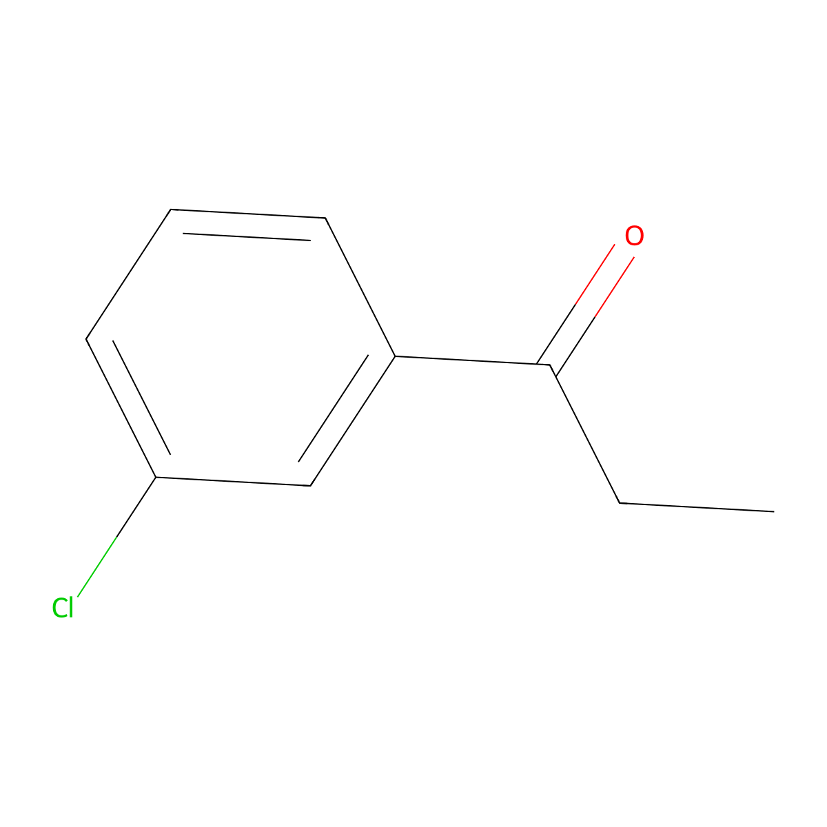 3'-Chloropropiophenone molecular structure, CAS 34841-35-5