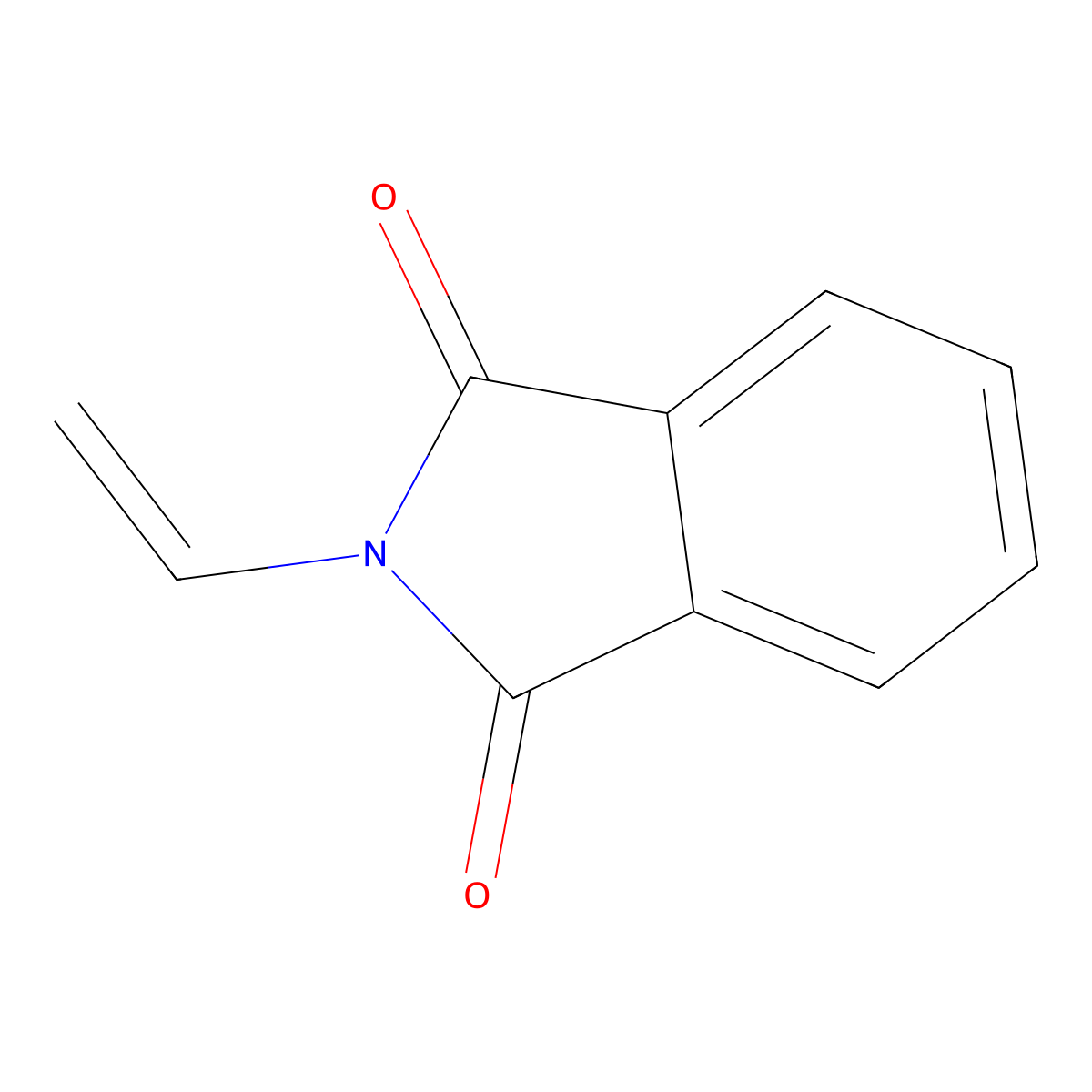 1H-Isoindole-1,3(2H)-dione, 2-ethenyl- molecular structure, CAS 3485-84-5