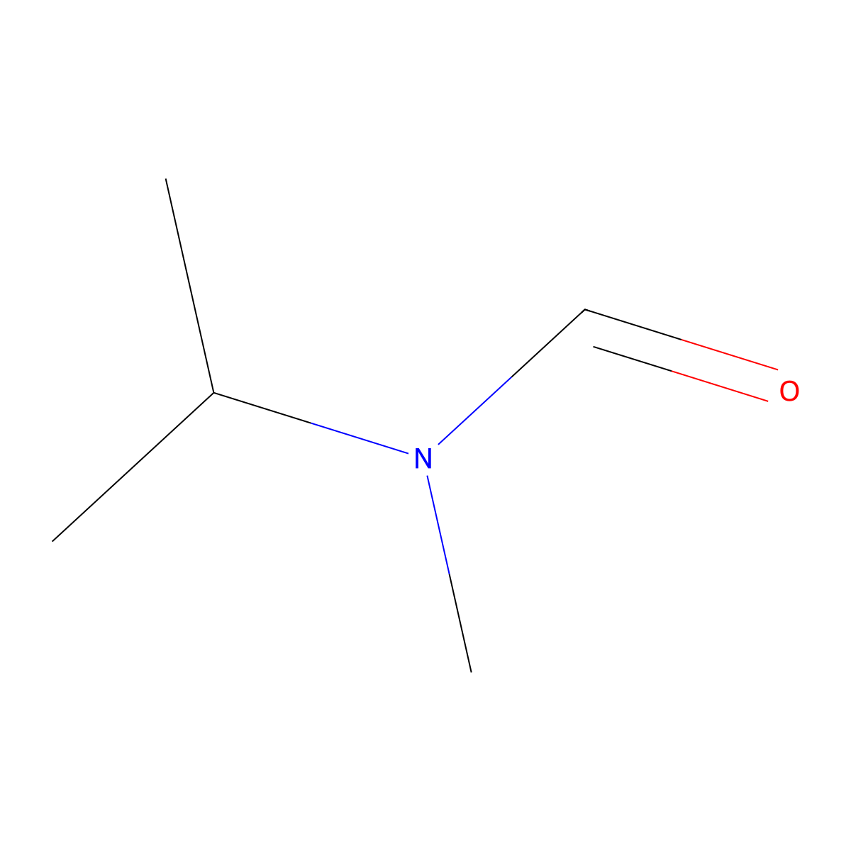 N-methyl-N-(propan-2-yl)formamide molecular structure, CAS 34855-40-8